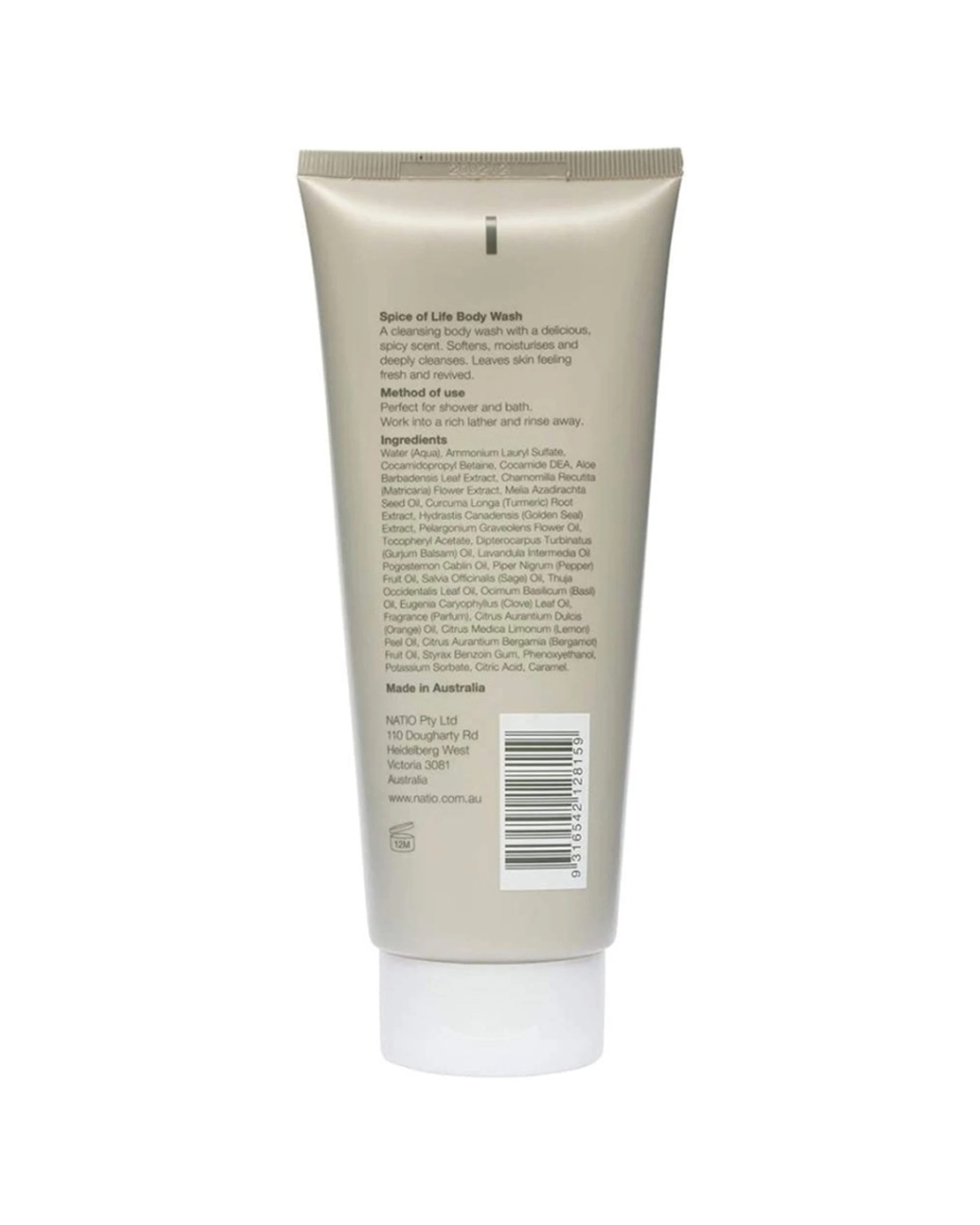 2 Natio Mens Spice Of Life Body Wash 210ml, 2 of 2