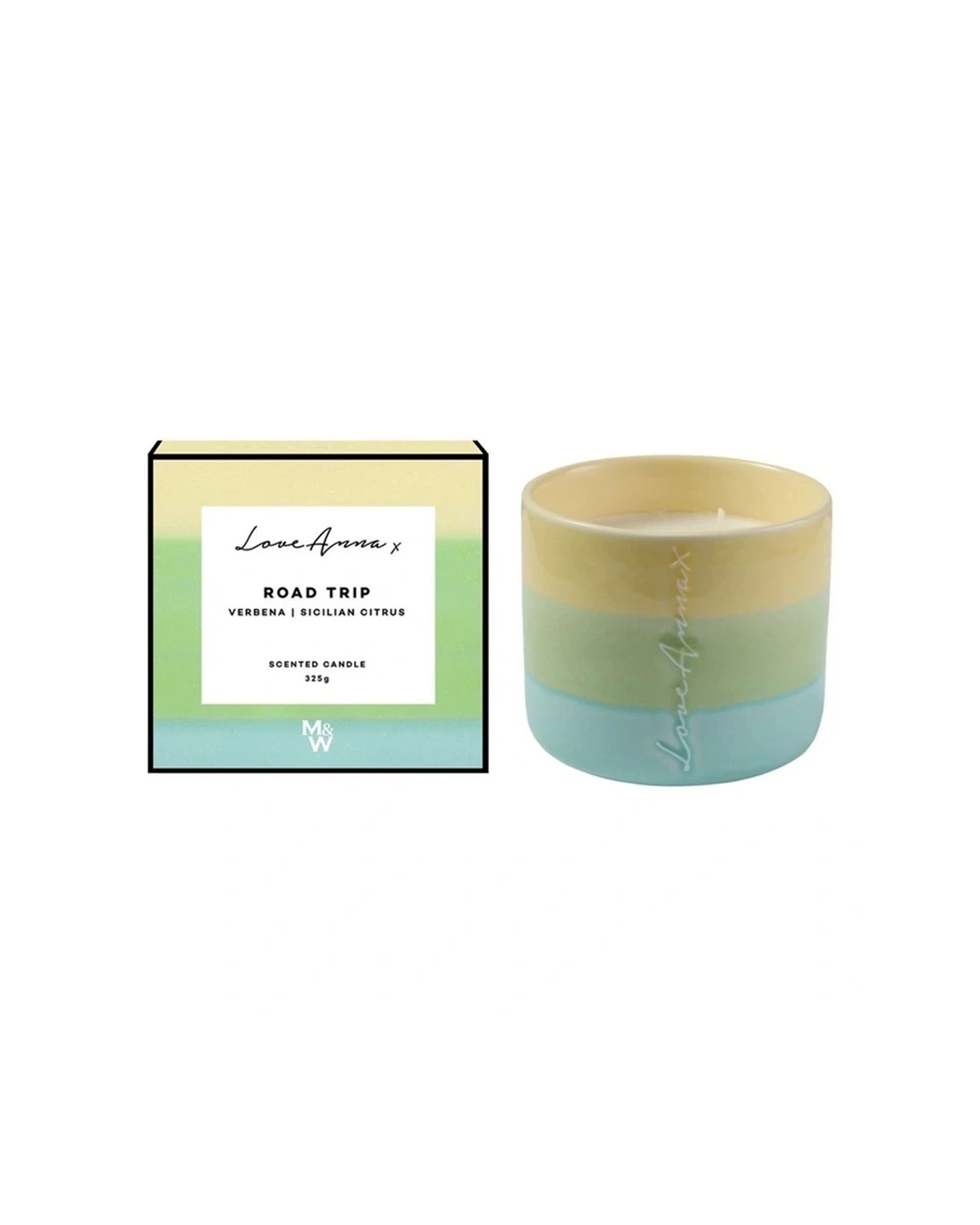 1 Love Anna x Chapters Road Trip Scented Candle 325g Verbena & Sicilian Citrus - Multi, 1 of 2