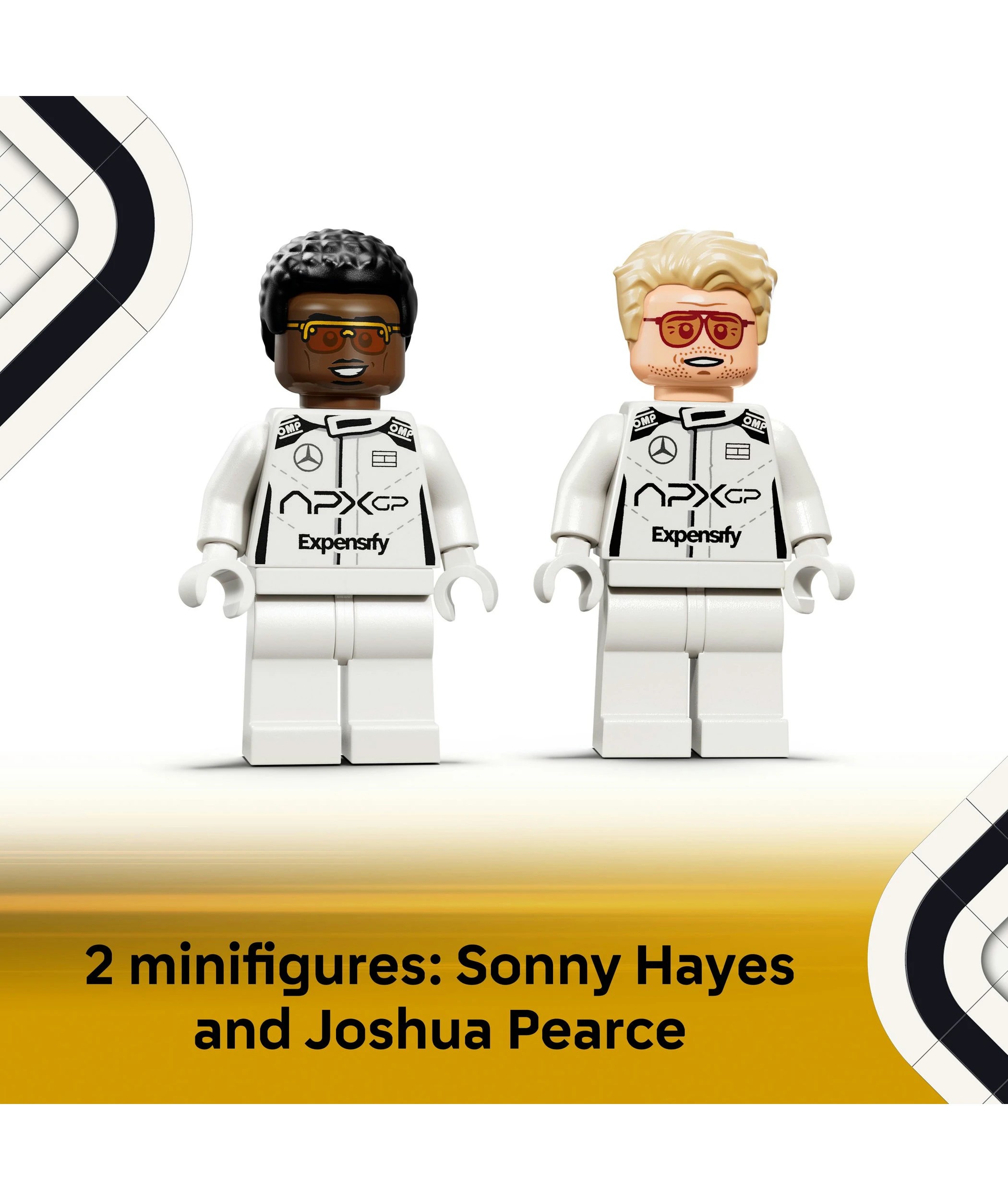 6 LEGO Speed Champions APXGP Team Race Car from F1 The Movie 77252, 6 of 10