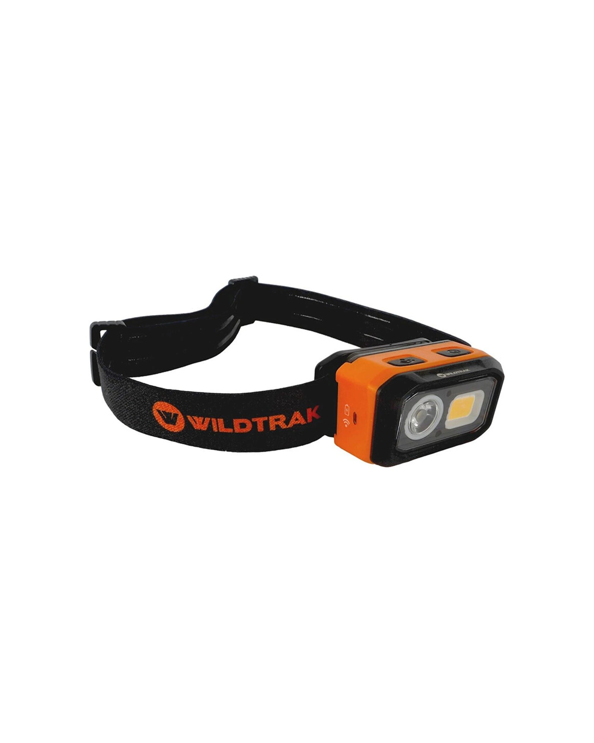 1 Wildtrak Headlamp 500 Lumen Dual Power Rechargeable Motion Sensor USB-C - Black, 1 of 7