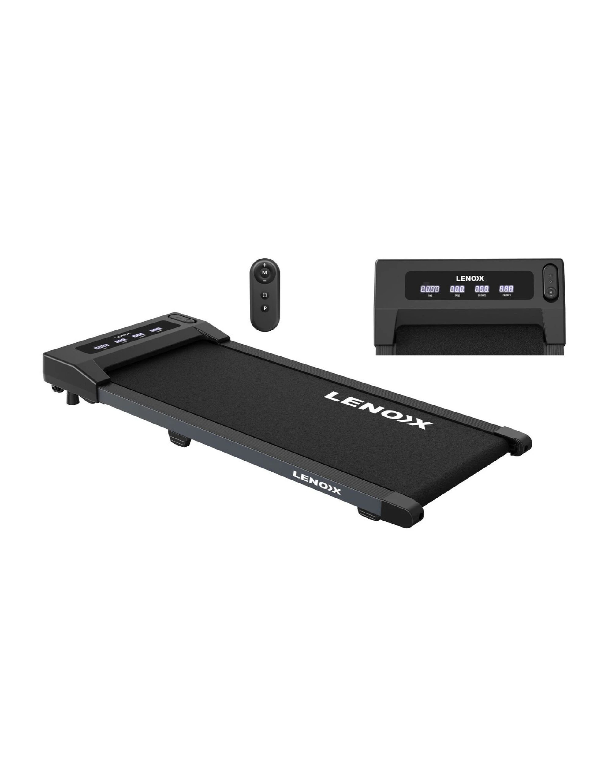 1 Lenoxx 1.5 HP 52cm Electric Walking Pad Treadmill with Remote Control and Display Screen, 1 of 10