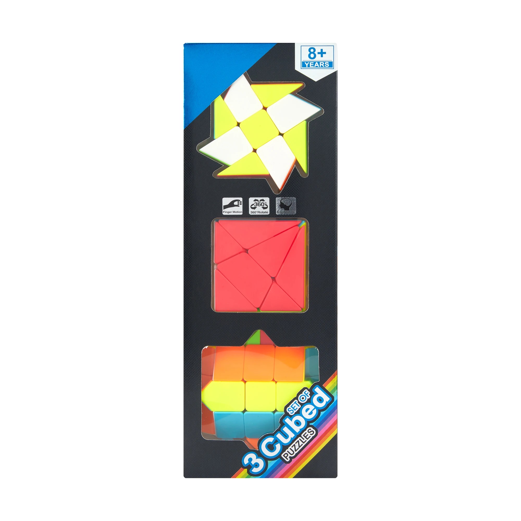 1 Set of 3 Cubed Puzzles, 1 of 7
