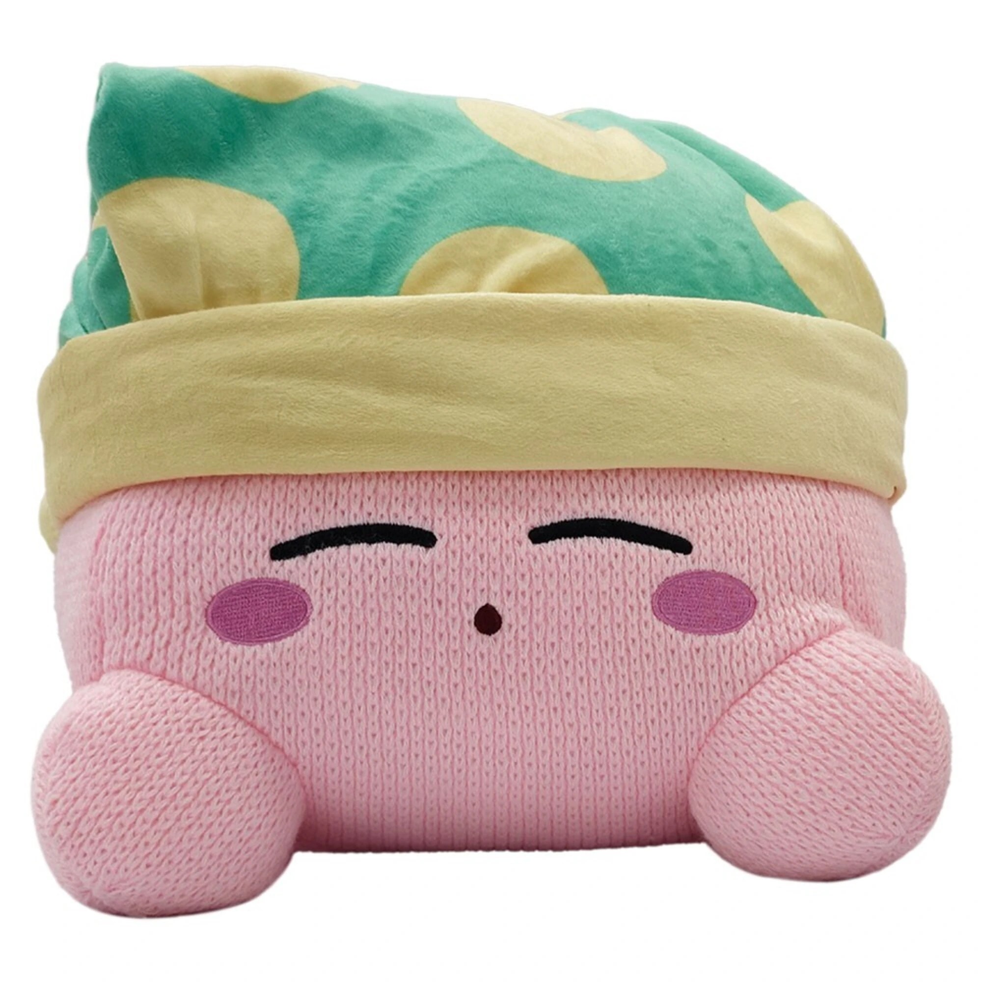 1 Kirby - Sleeping Kirby Knit Mega Mocchi Plush - Multi, 1 of 2