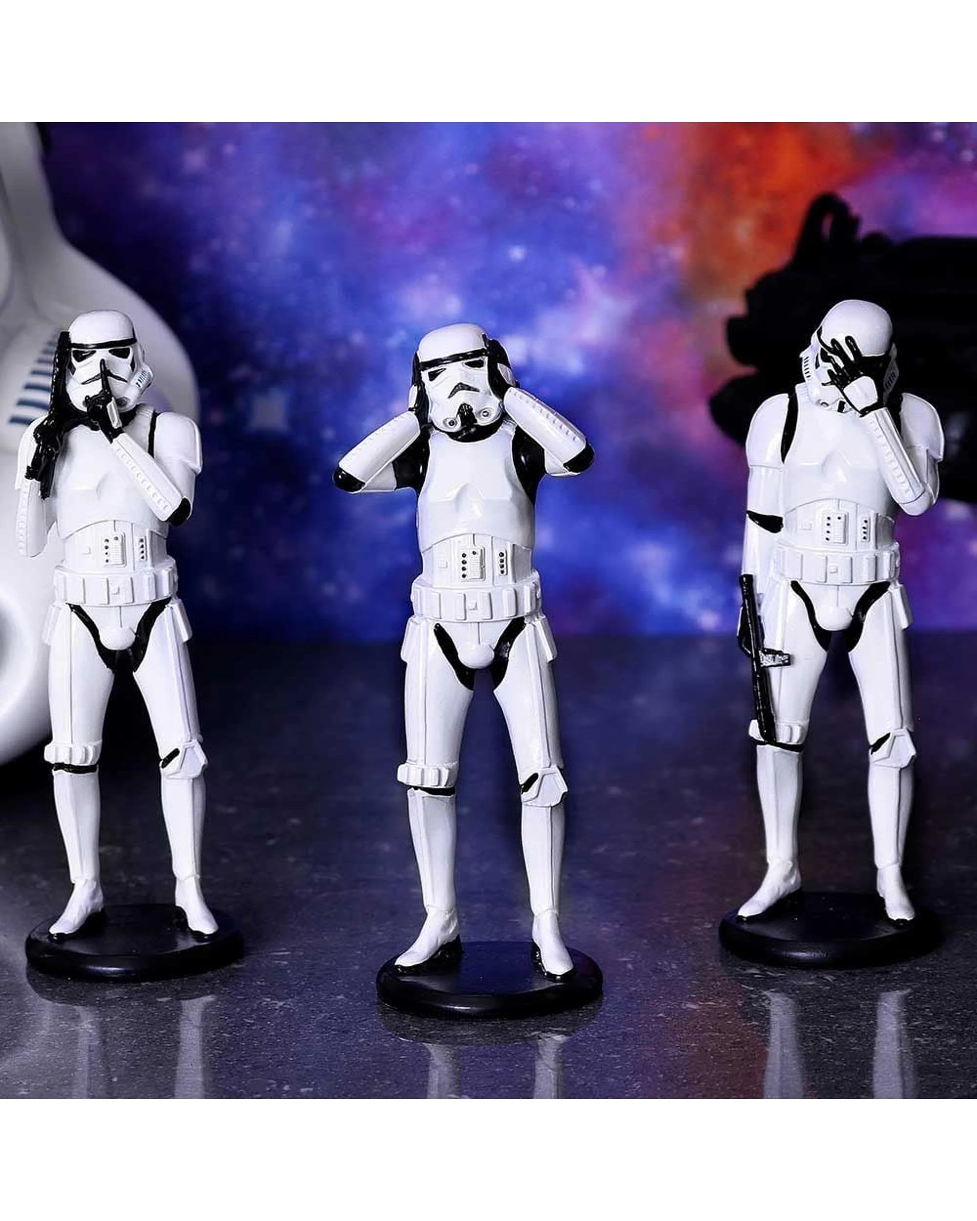 7 Star Wars Stormtrooper Three Wise Figures Set, 7 of 8