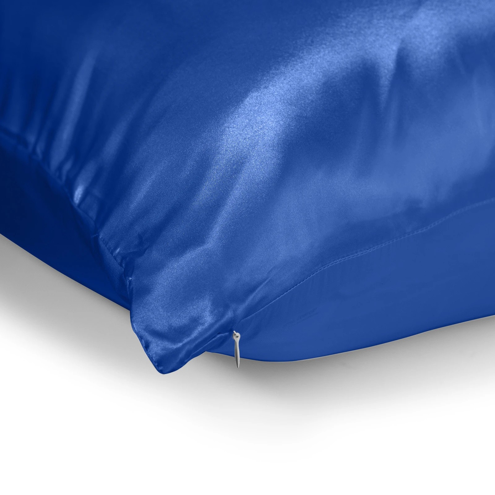 8 Casa Decor Luxury Satin Pillowcase Set With Gift Box Luxury Bedding Twin Pack - Blue, 8 of 10