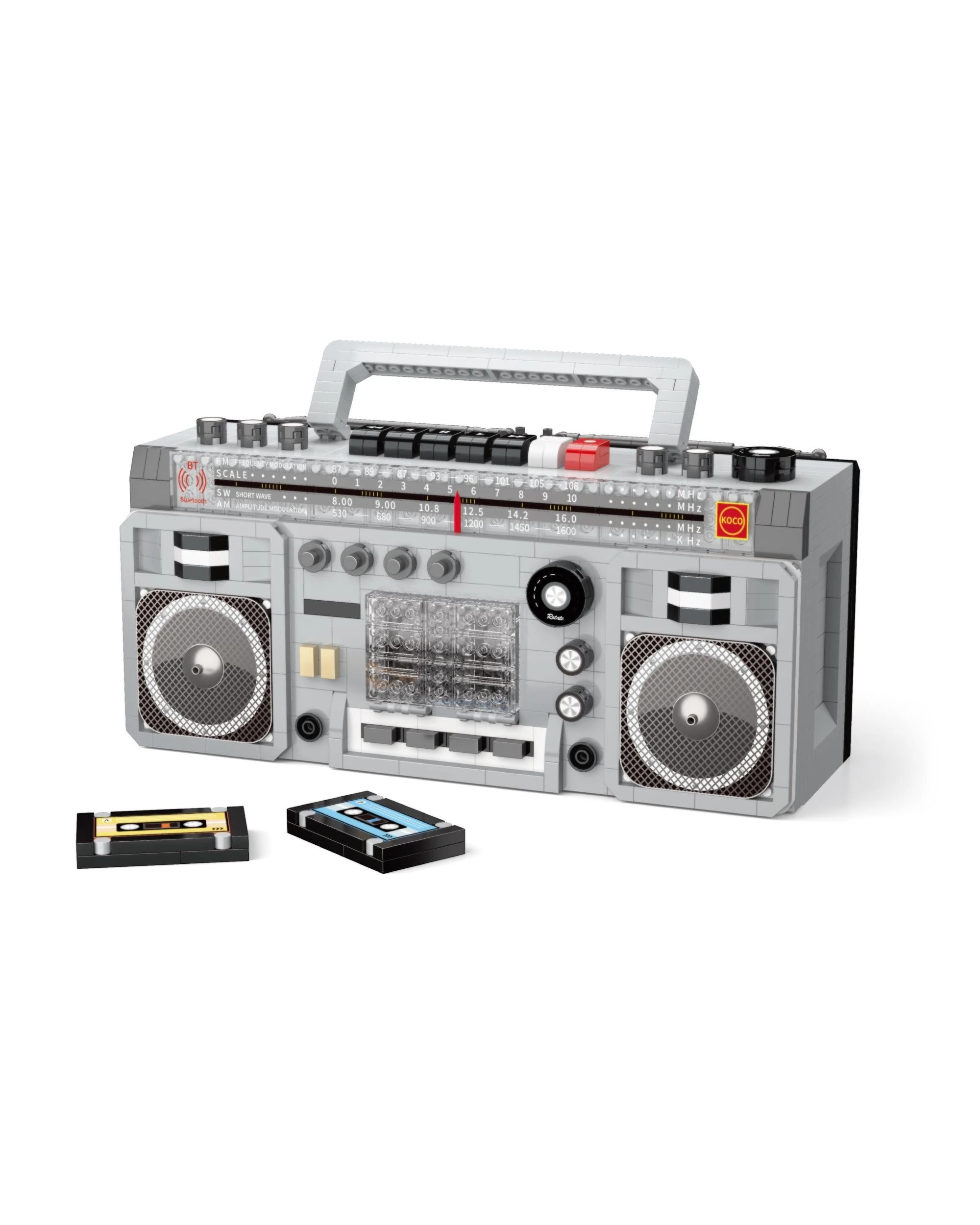 2 Koco Bricks Old-Fashioned Radio 1982 Pieces, 2 of 2