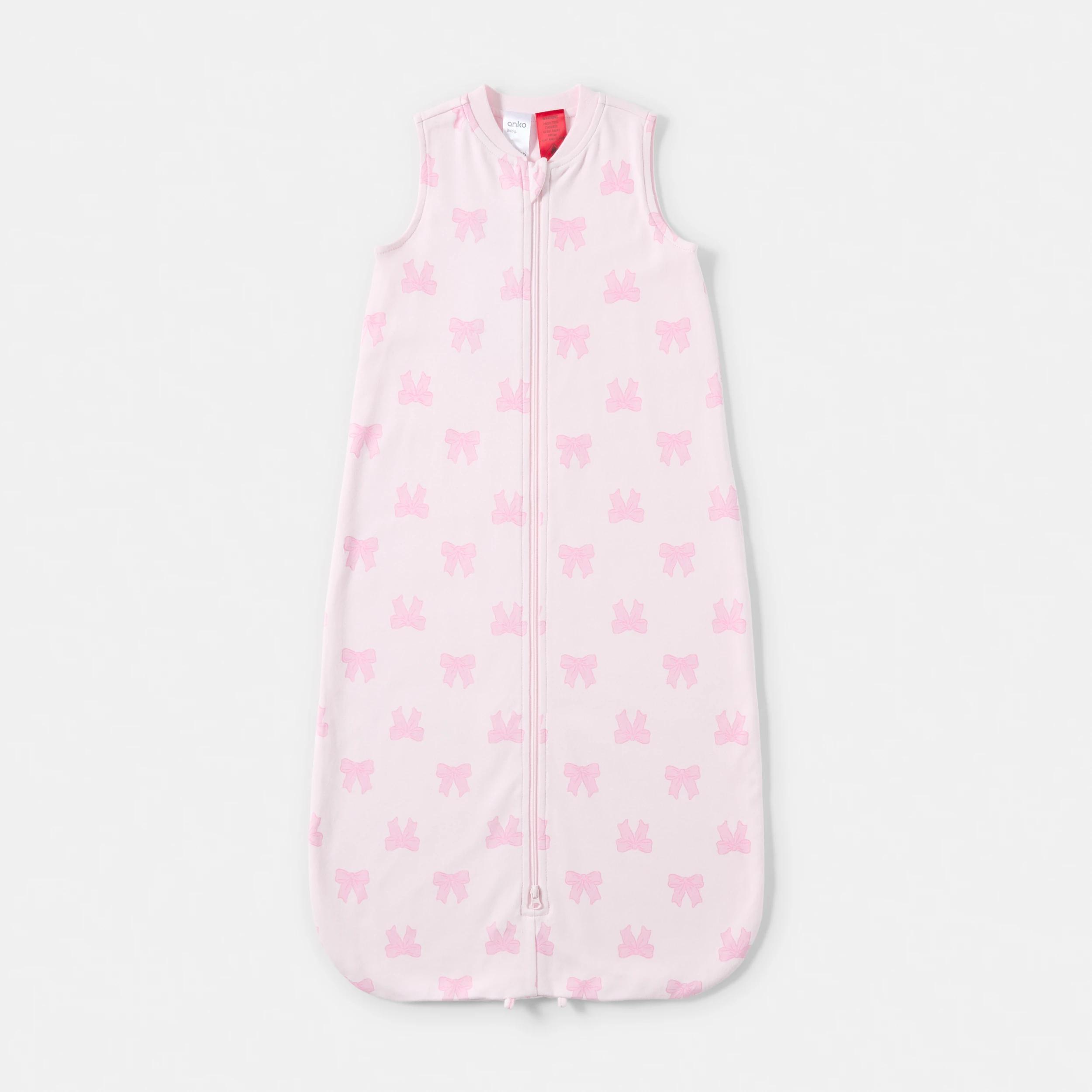 1 Lightweight Sleeping Bag PINK BOWS, 1 of 4