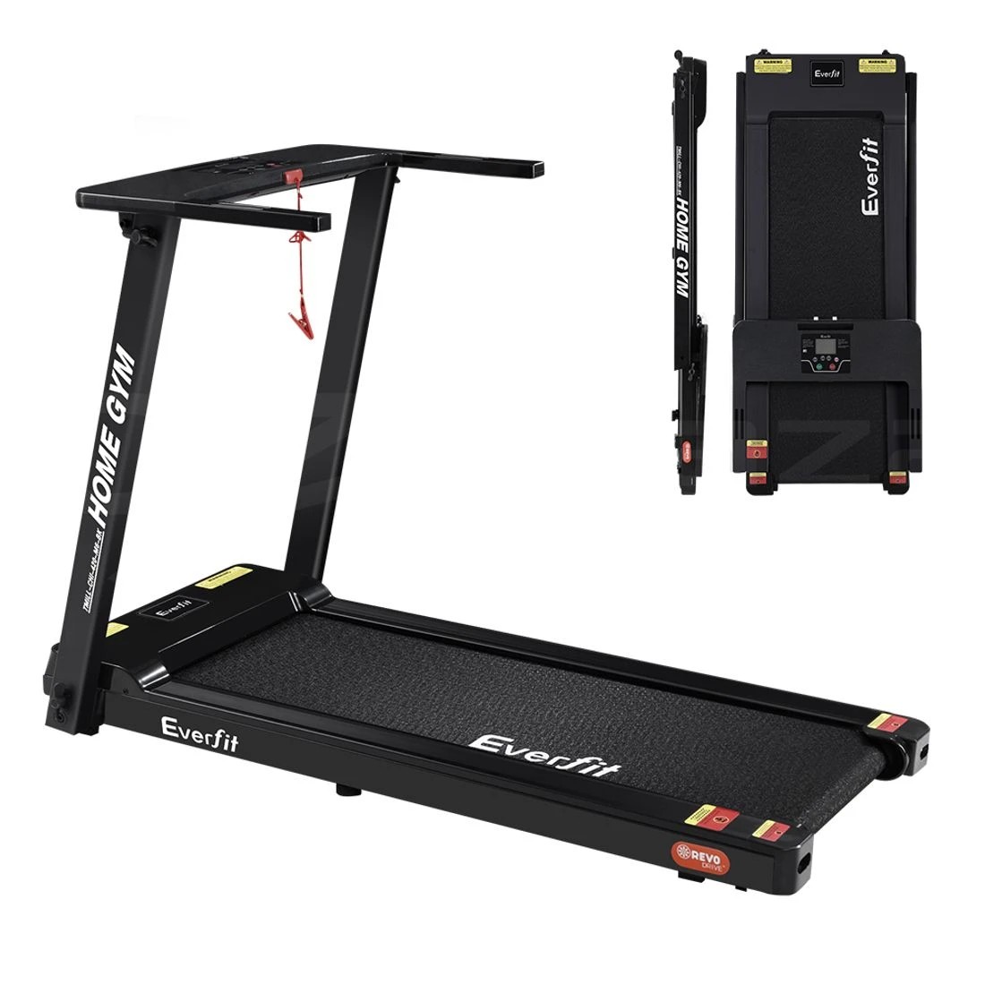 1 Everfit Treadmill Electric Home Gym Fitness Exercise Fully Foldable 420mm - Black, 1 of 7