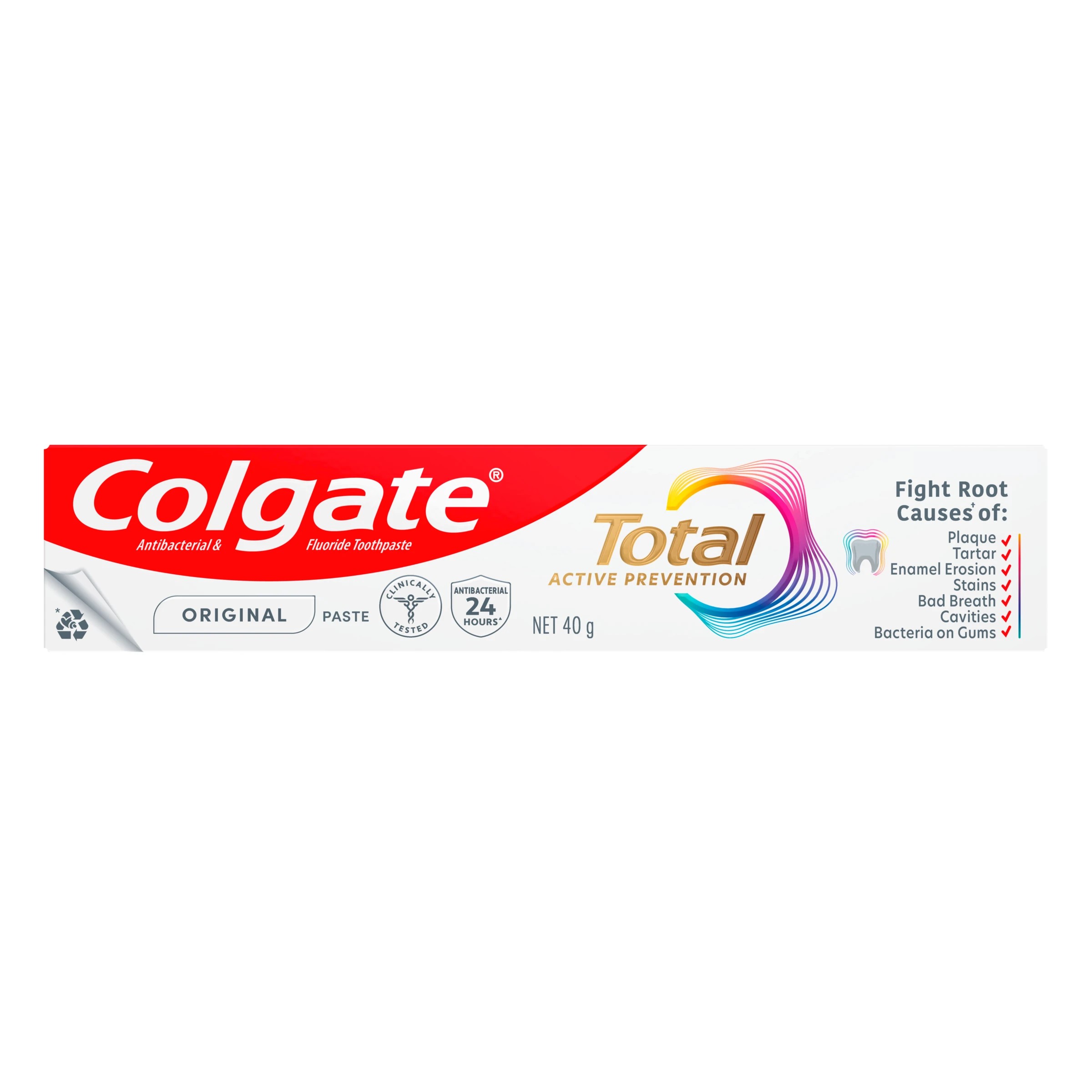 2 Colgate Total Active Prevention Original Toothpaste, 2 of 10