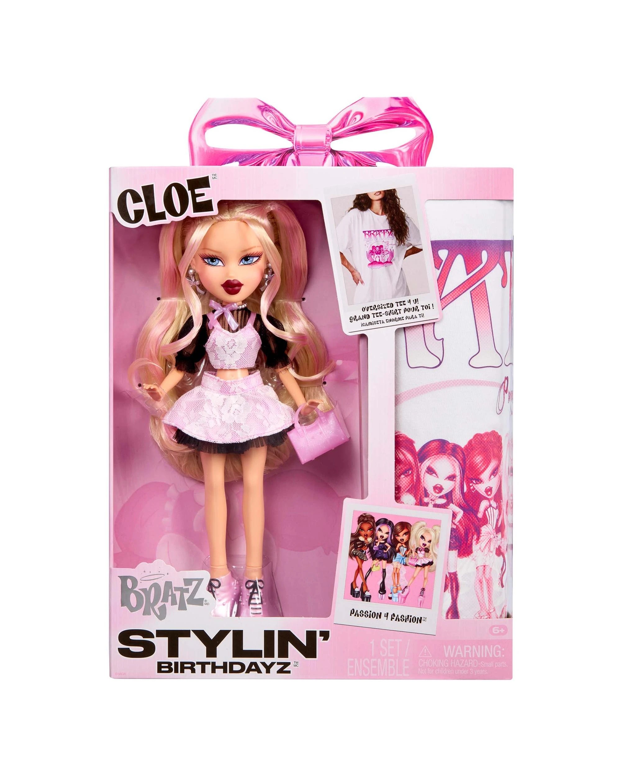 1 Bratz Stylin' Birthdayz Cloe Doll, 1 of 5