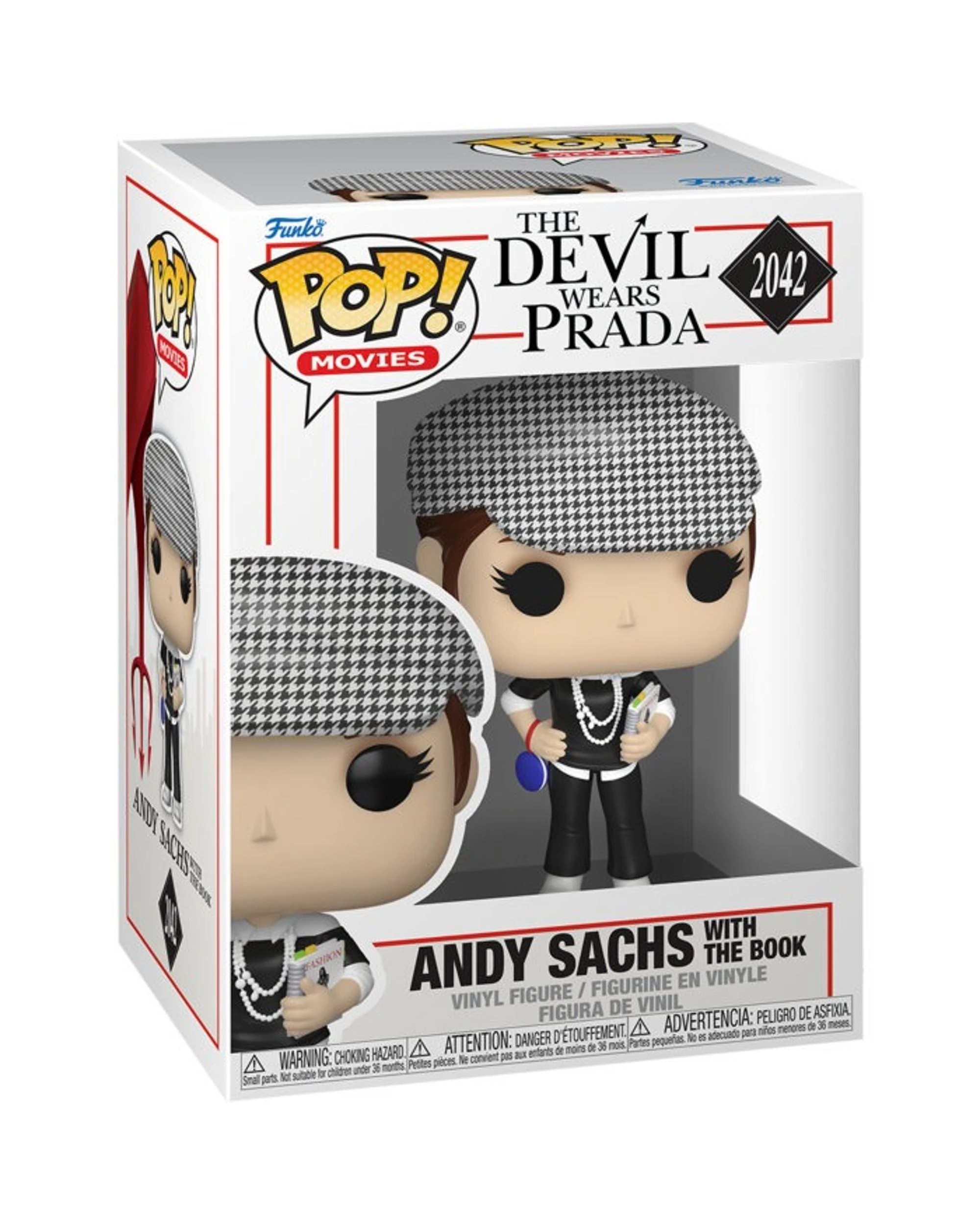 3 The Devil Wears Prada Andy Sachs with the Book Funko POP! Vinyl, 3 of 3