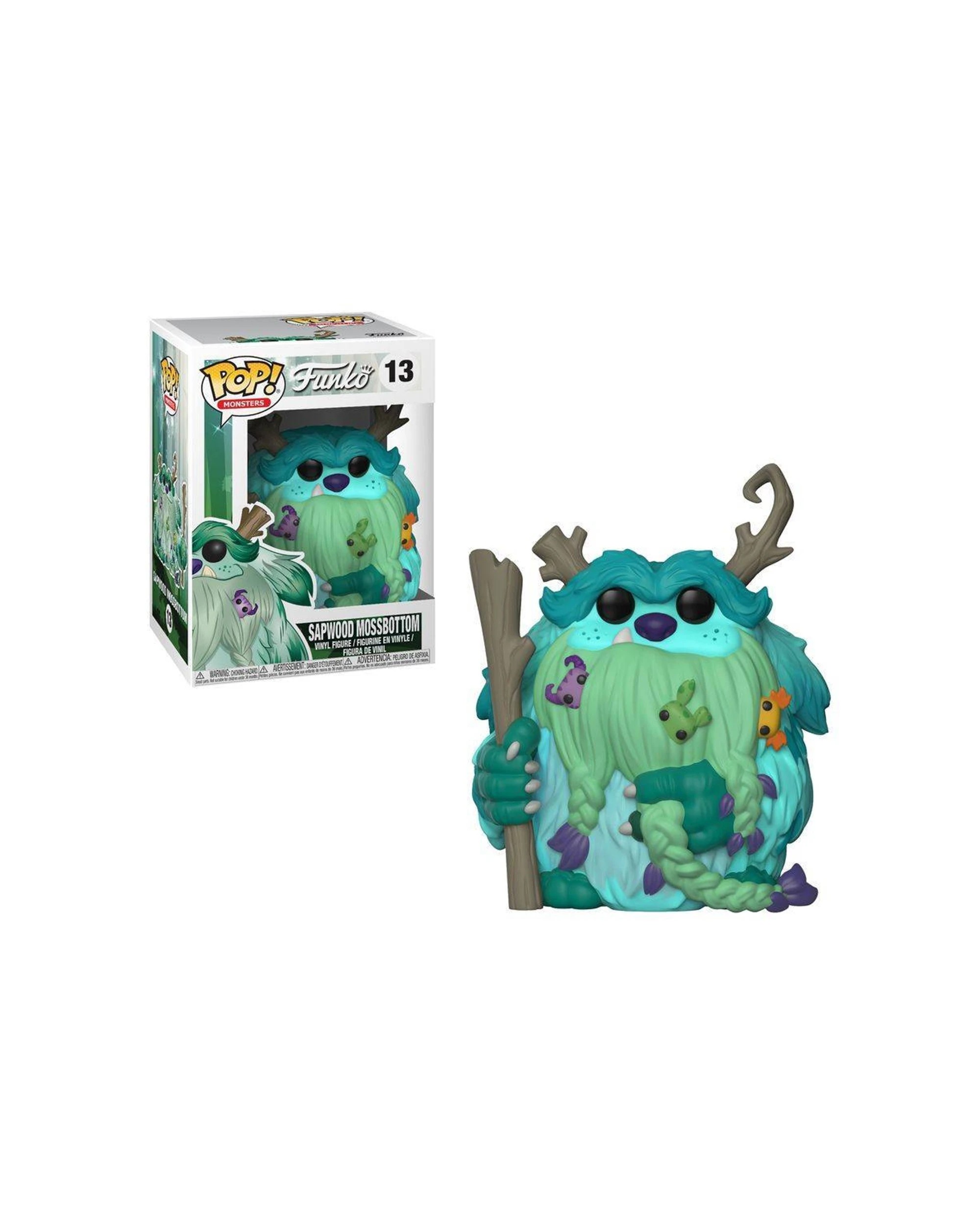 3 Pop Vinyl Figurine Wetmore Forest - Sapwood Mossbottom 10cm Collectible - Multi, 3 of 3