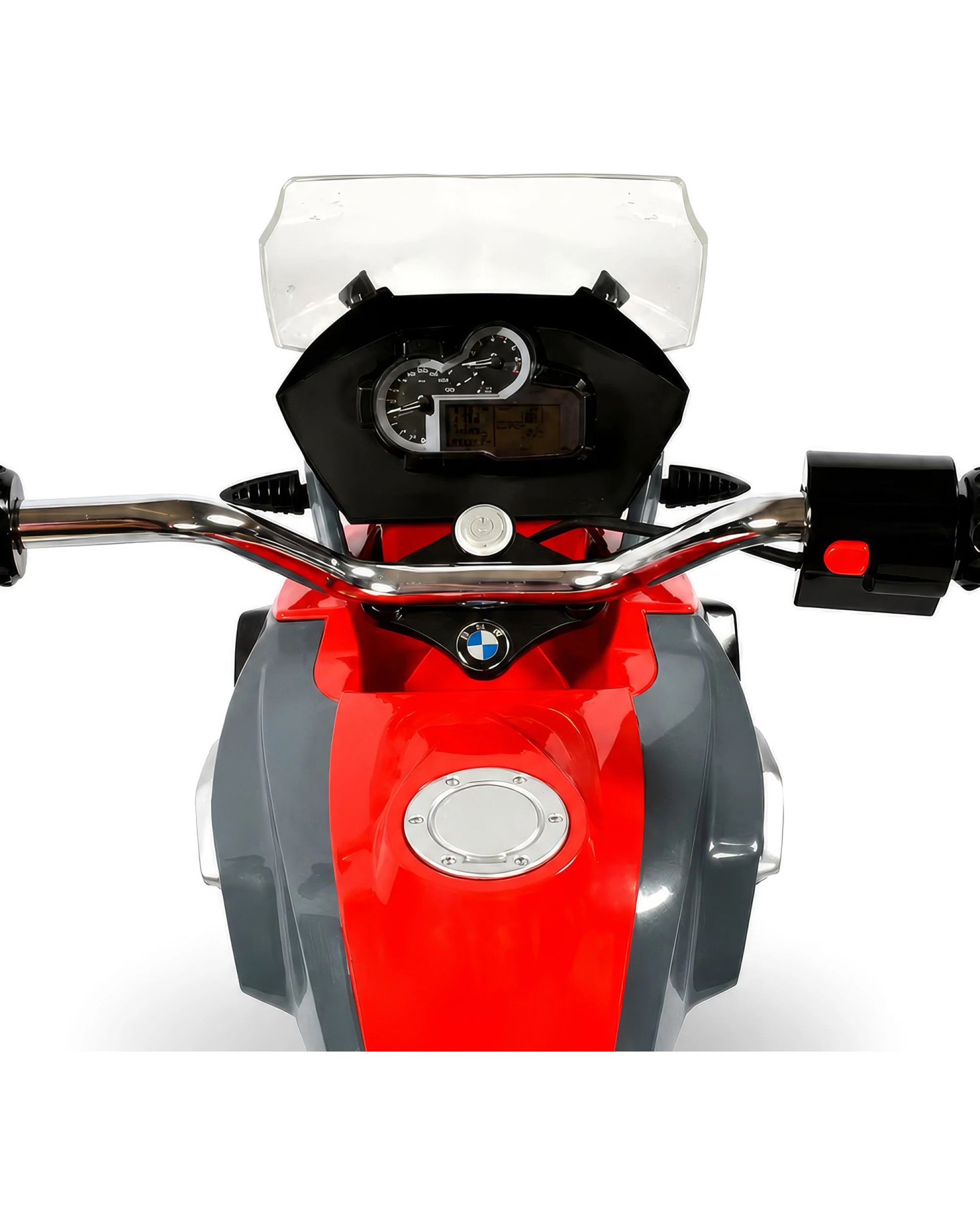 5 BMW R1200 GS 6V Electric Ride-On Motorcycle for Kids - Red, 5 of 6