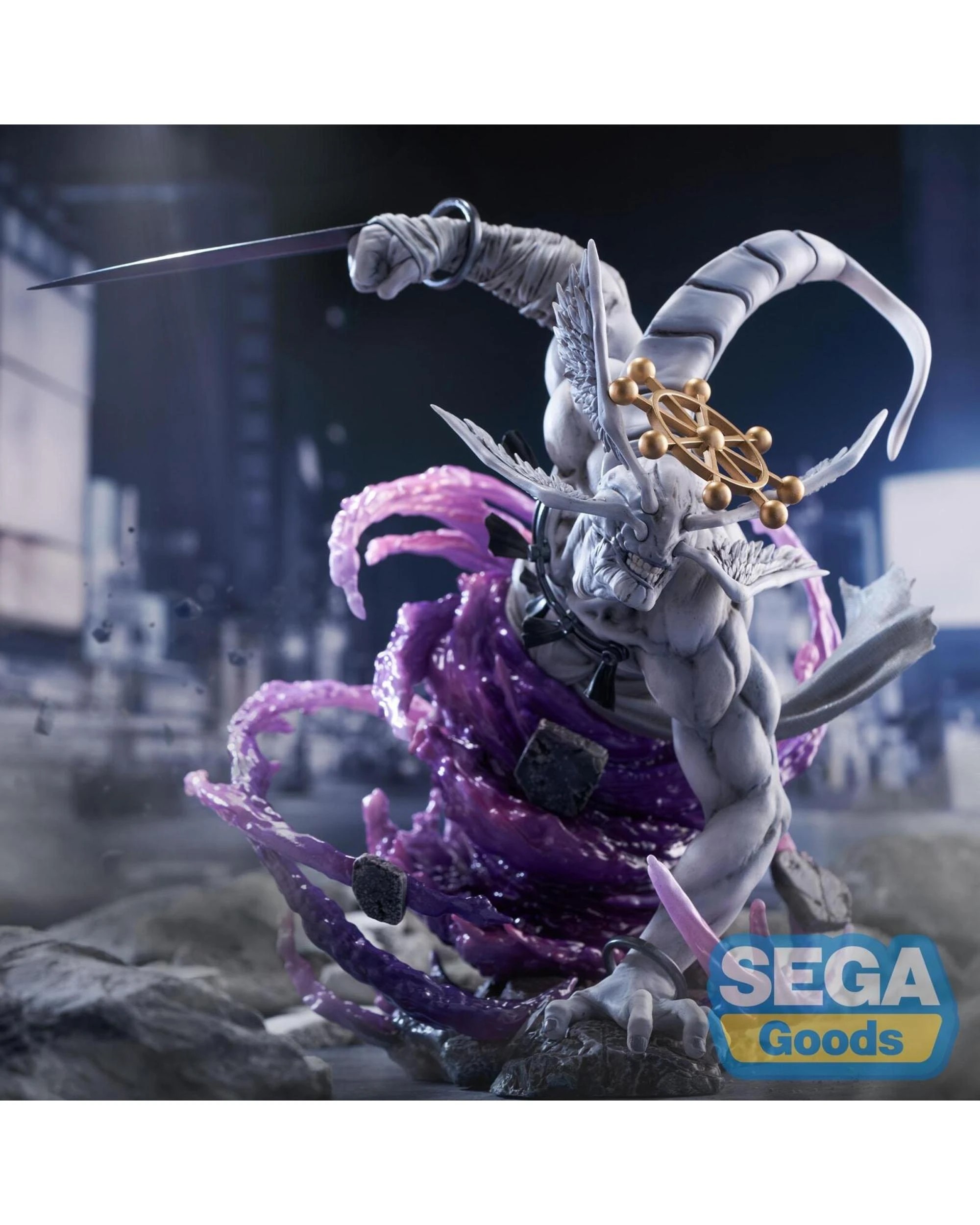 4 SEGA Figurizma Jujutsu Kaisen Eight-Handled Sword Divergent Sila Divine General Mahoraga Figure, 4 of 7