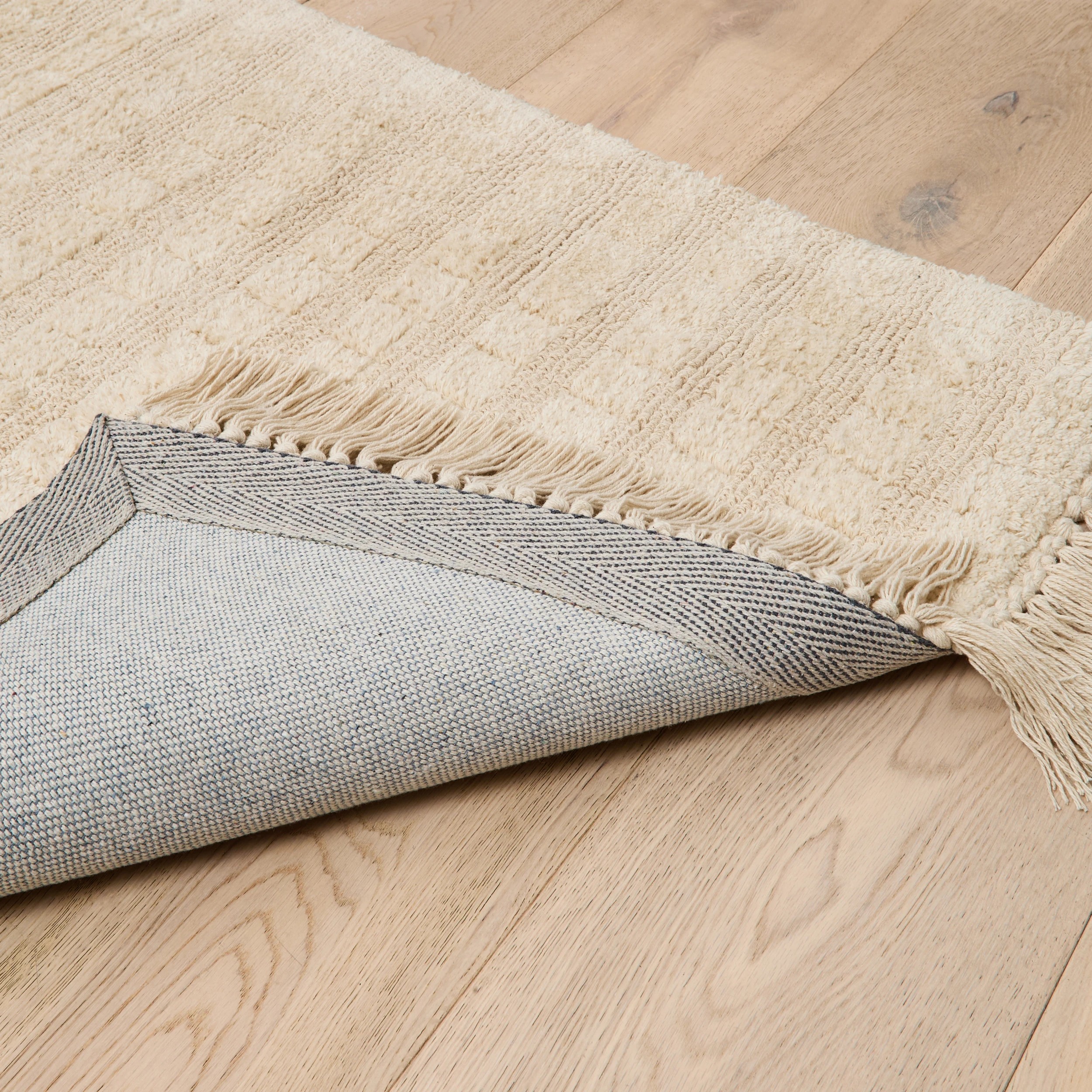 3 Nina Woven Rug - Beige, Small - 140cm x 70cm, 3 of 6
