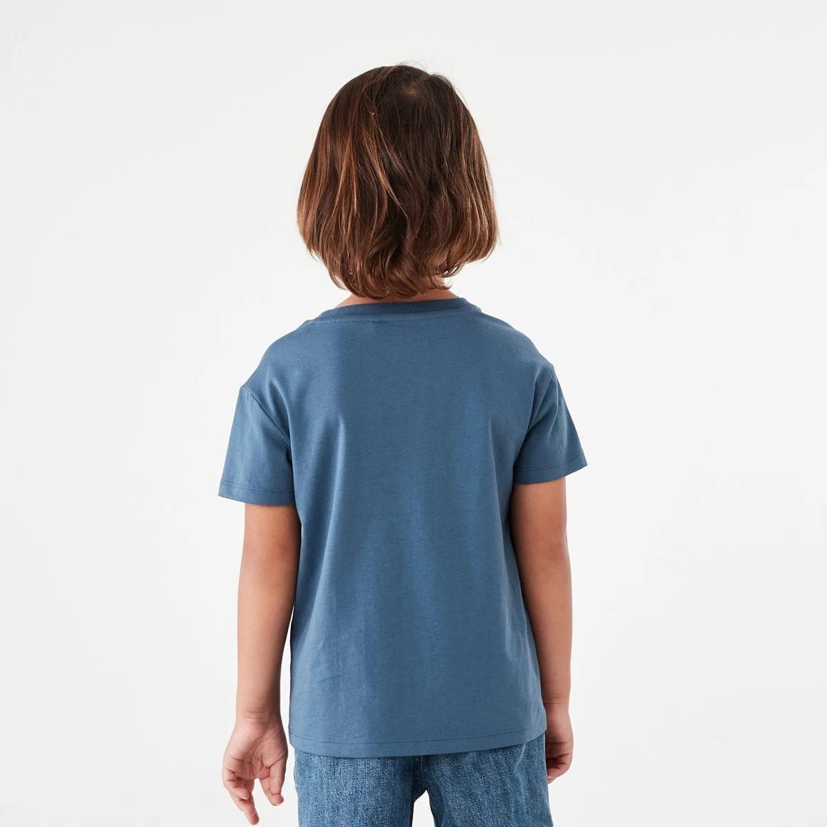 2 Chest Print T-shirt Nvy Varsit, 2 of 6