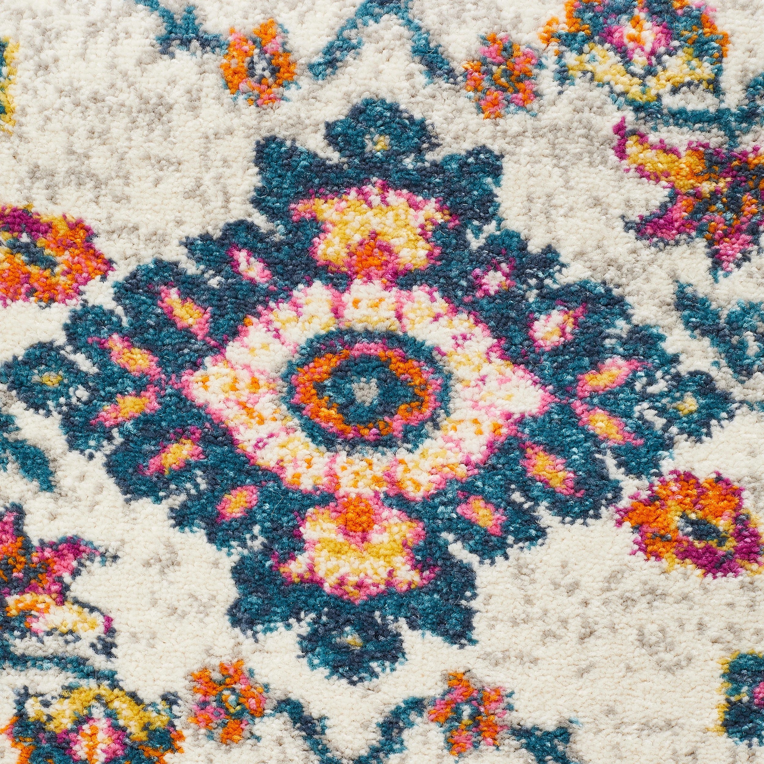 6 Common Ground Rugs Atlas 208 500x80cm - White, 6 of 7