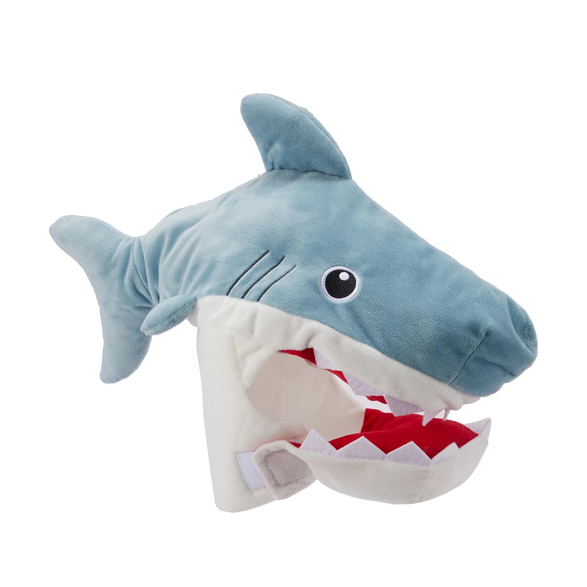 3 Plush Head Mask - Shark, Ages 3+, 3 of 9