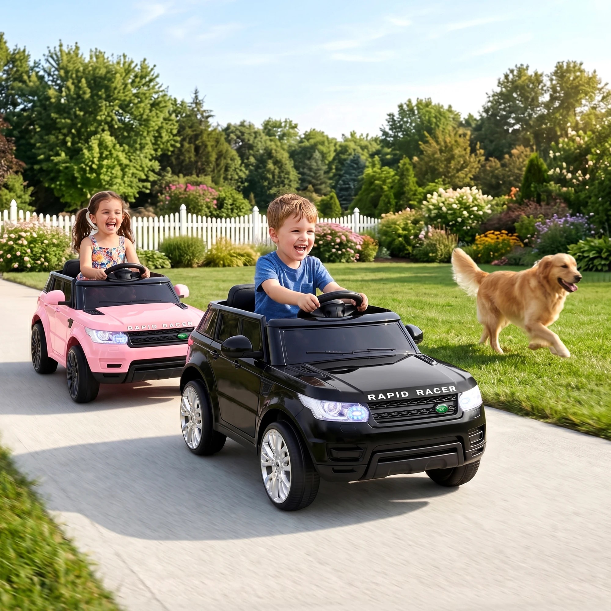 5 Rigo Kids Electric Ride On Car 2x Ride-On Toy with Remote Control Horn Music - Multi, 5 of 9