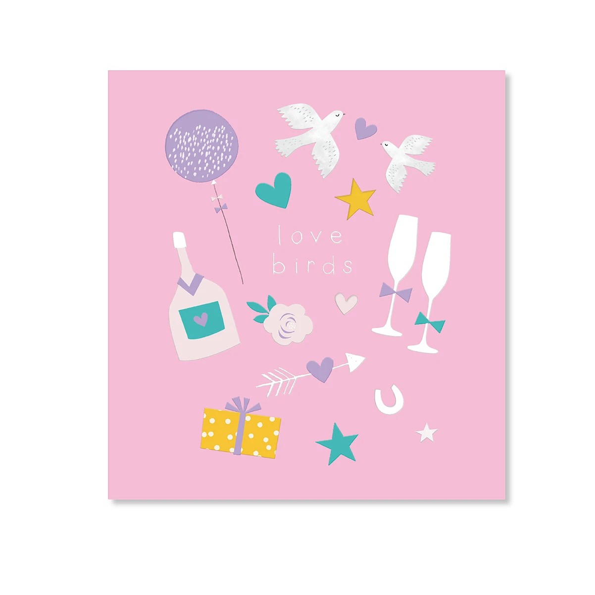 3 Hallmark Wedding Card - Love Birds, 3 of 3