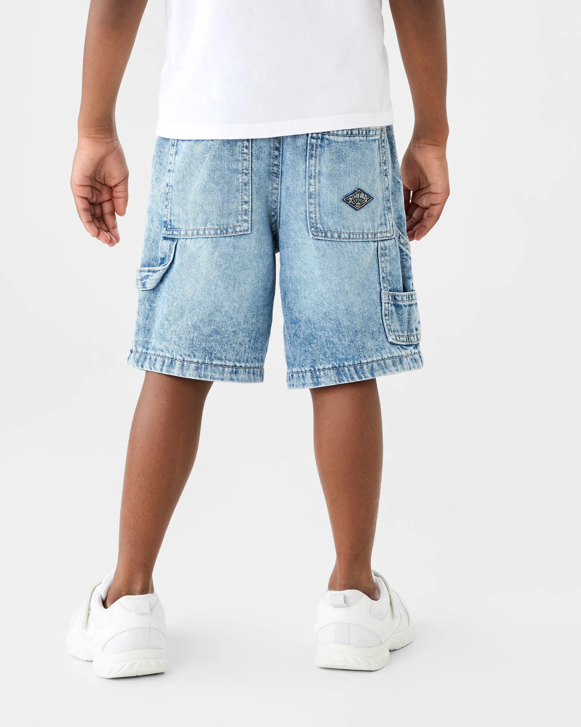 2 Denim Jorts Light Wash, 2 of 8