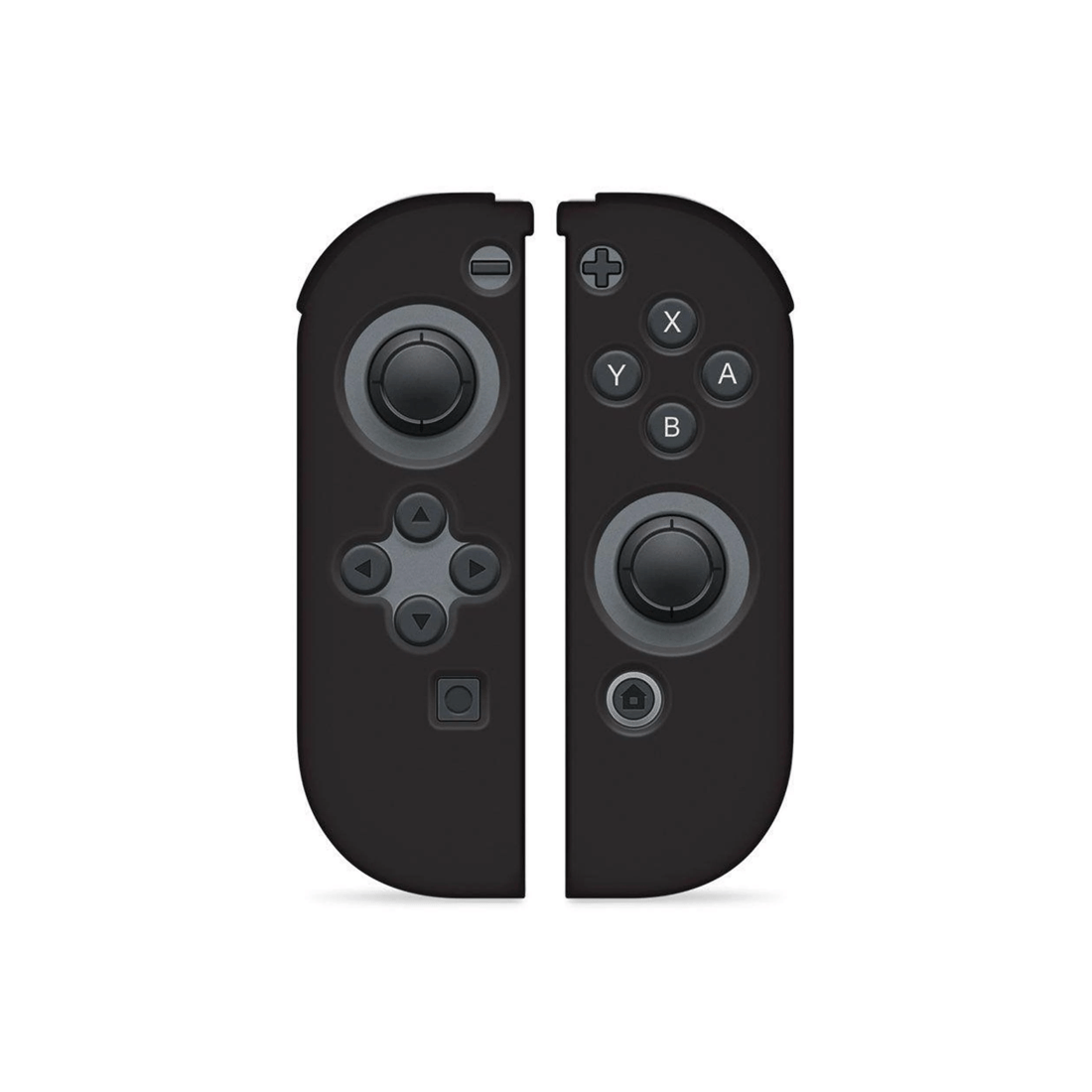 2 Hyperkin Switch Joy-Con Neo Black Silicone Skins Hyperkin, 2 of 2