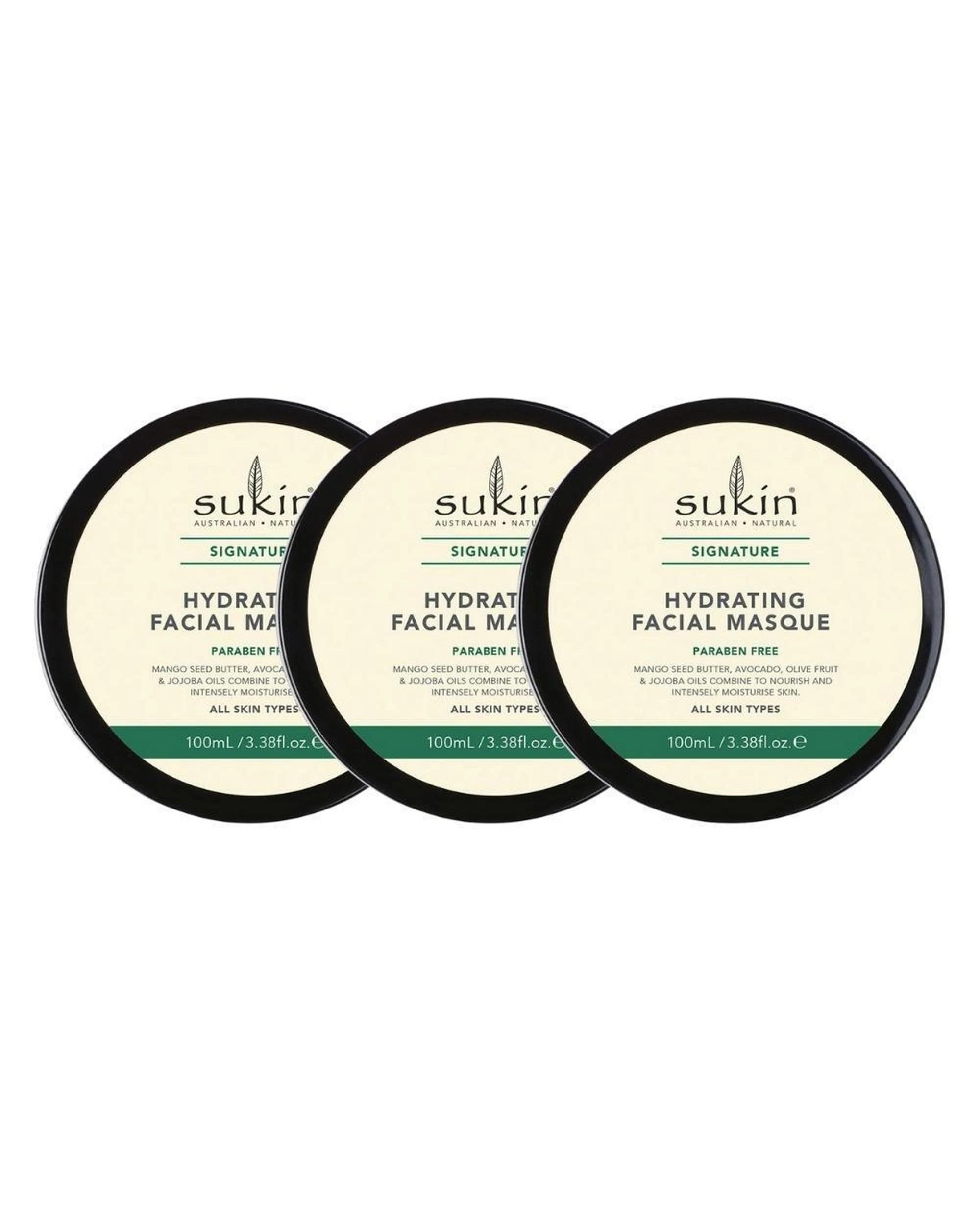 1 3 x Sukin Signature Hydrating Facial Masque 100mL, 1 of 1