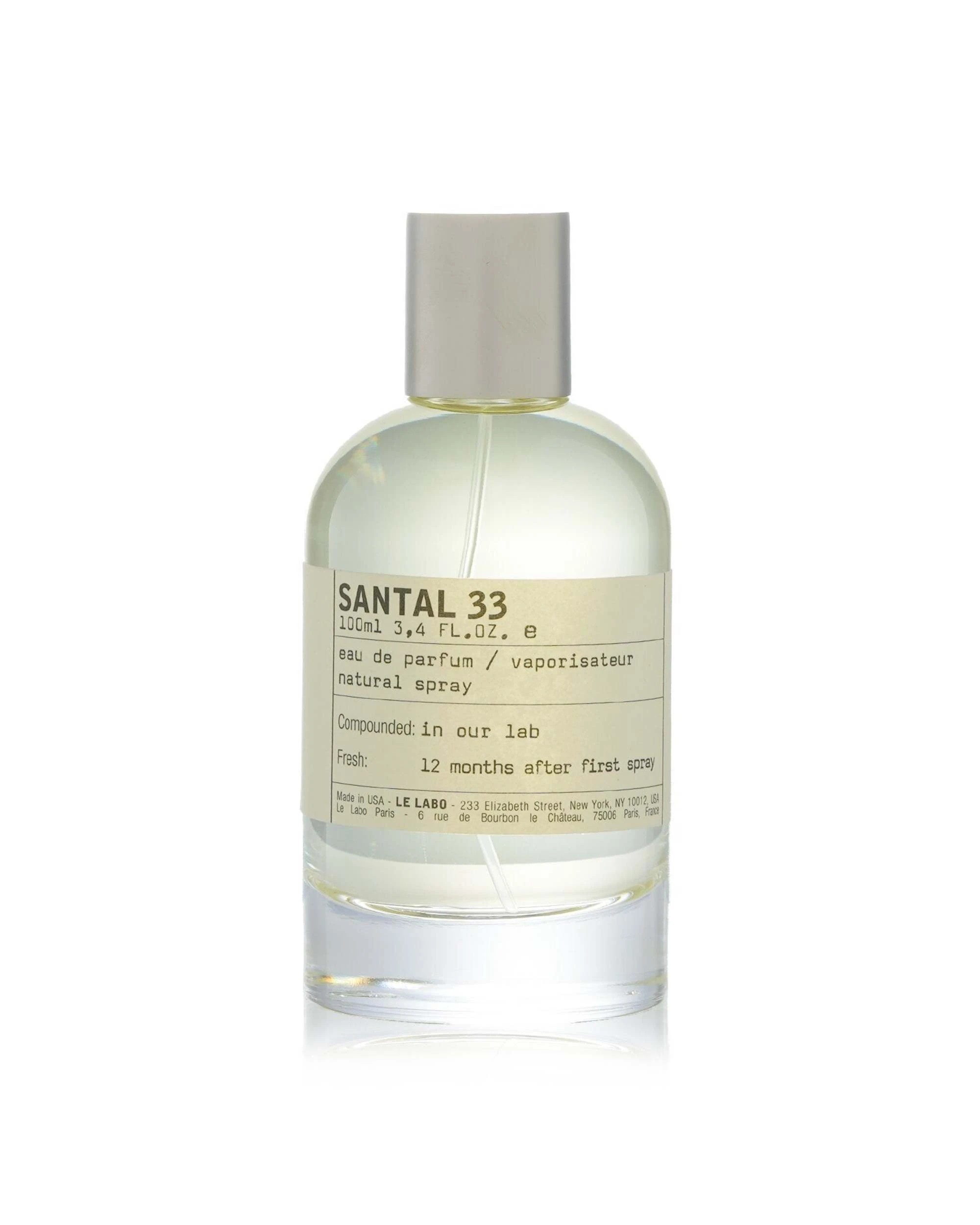 1 Le Labo Santal 33 Eau De Parfum Spray 100ml/3.4oz, 1 of 4