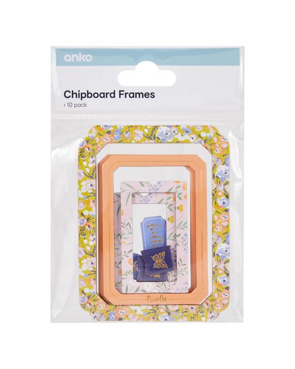 10 Pack Chipboard Frames