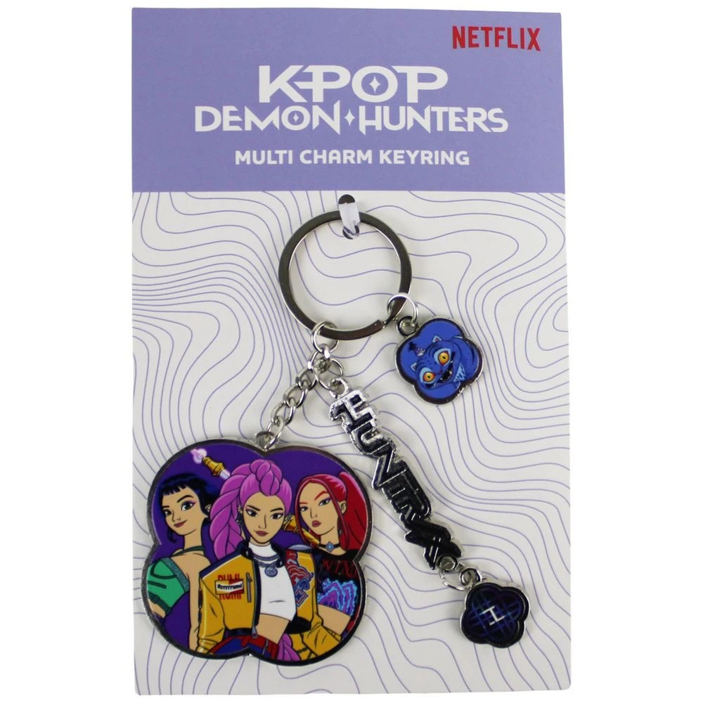 1 KPop Demon Hunters Multicharm Keyring, 1 of 2