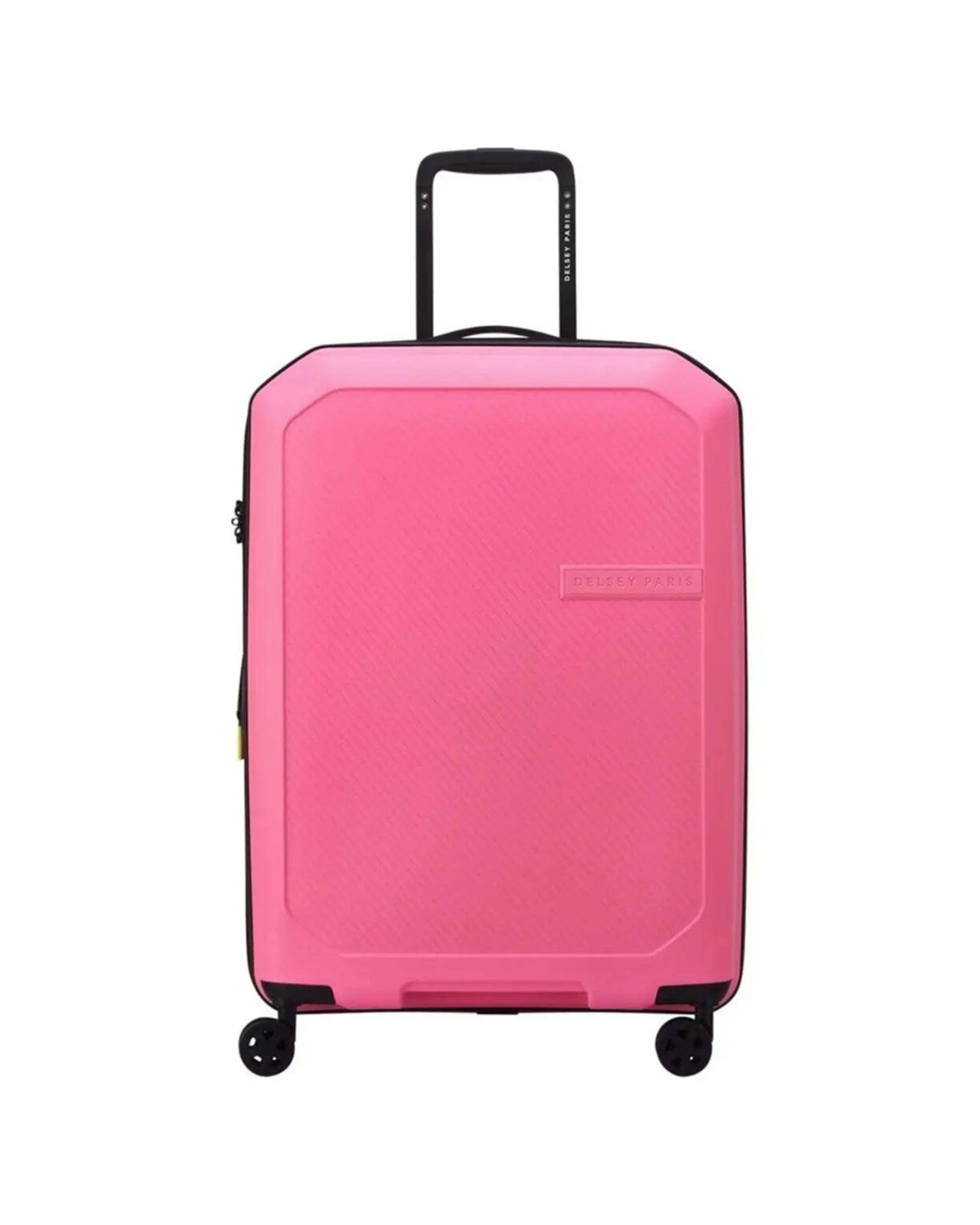 1 Delsey Anvers 65.5 cm 4 Wheel Expandable Suitcase TSA Lock Matte Finish - Pink, 1 of 6