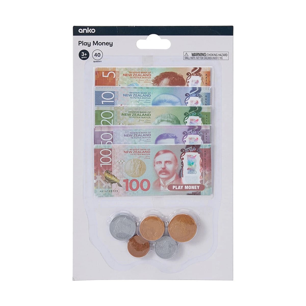 5 40-Piece Play Money Set, 5 of 5