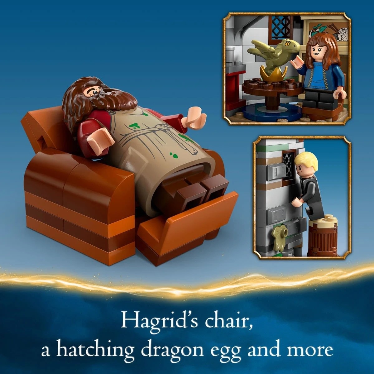 5 LEGO Harry Potter Hagrid's Hut: An Unexpected Visit 76428, 5 of 11