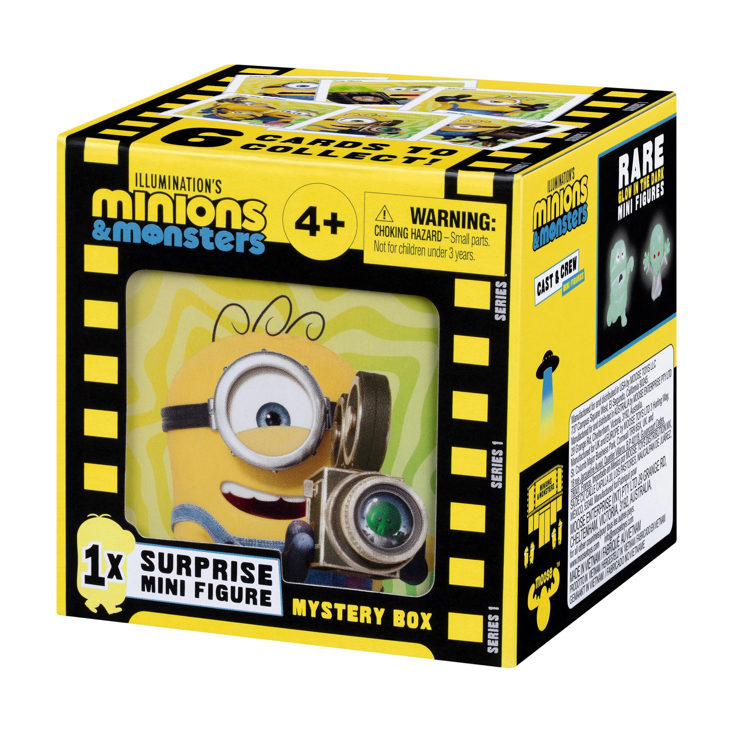 3 Illumination's Minions & Monsters Surprise Mini Figure Single Pack - Assorted - Multi, 3 of 5