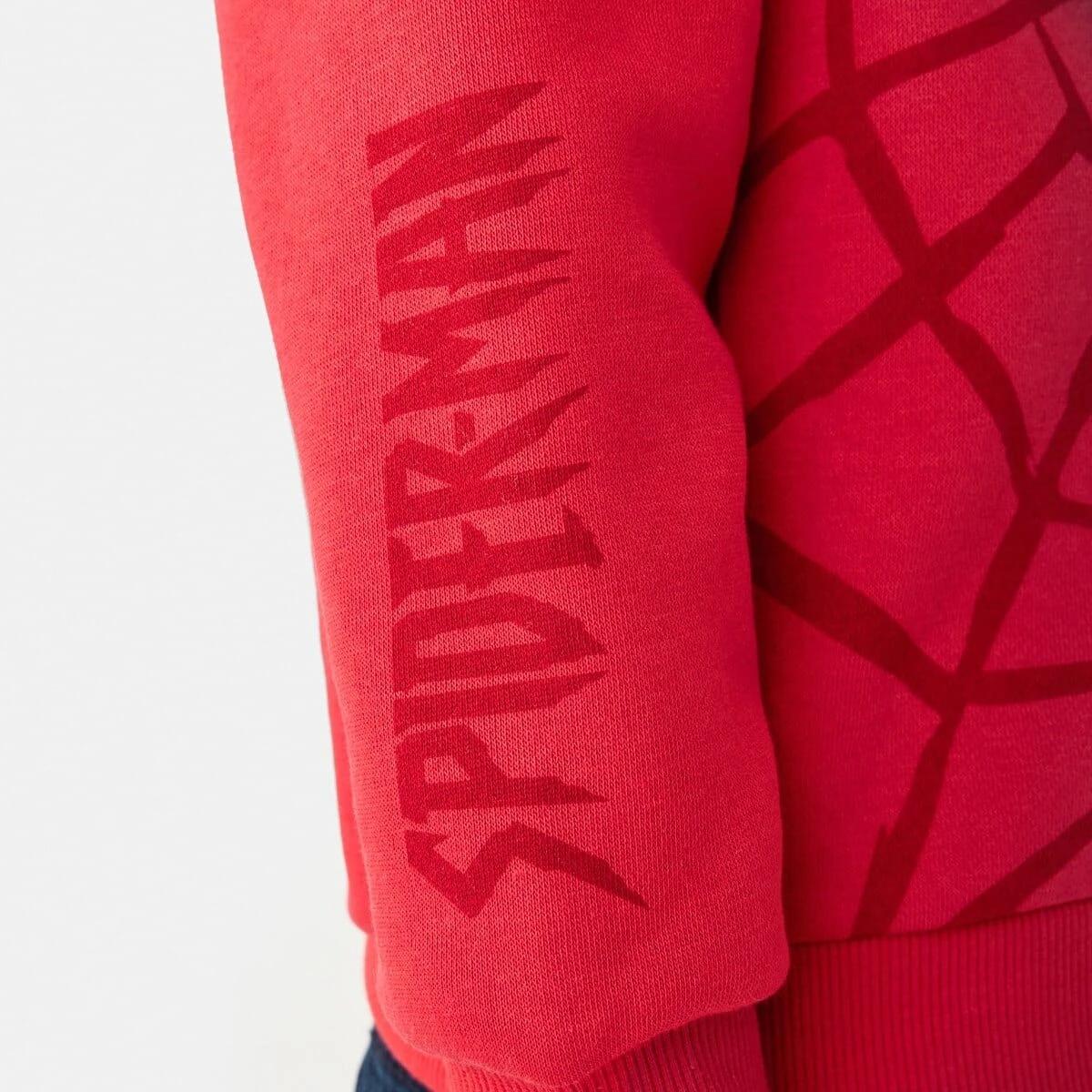 5 Spider-Man License Print Crew Sweatshirt Spiderman, 5 of 9