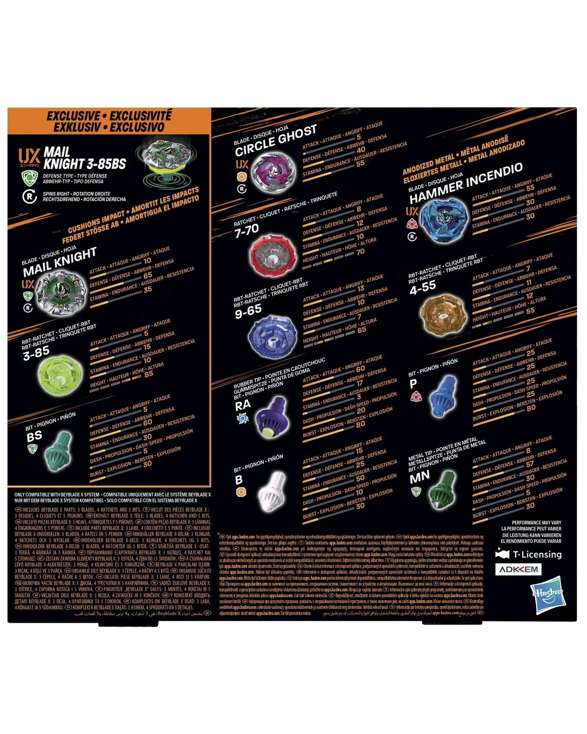 4 Beyblade X UX X-Treme Expansion Pack, 4 of 4