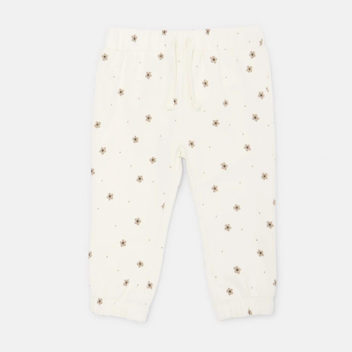 1 Relaxed Trackpants Wht Daisy, 1 of 3