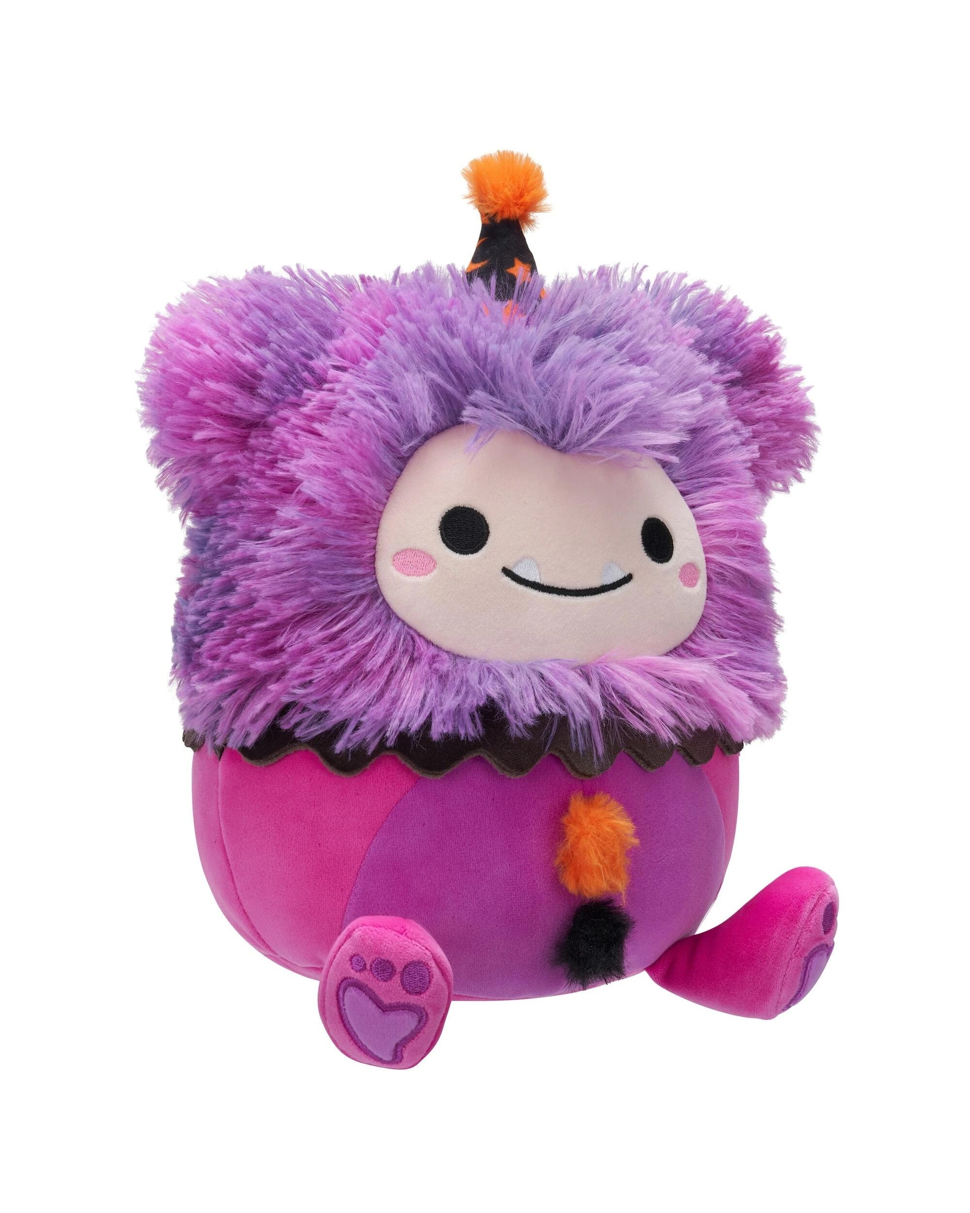 2 Squishmallows Halloween Woxie the Bigfoot in Clown Costume 5 inch Plush - Multi, 2 of 4