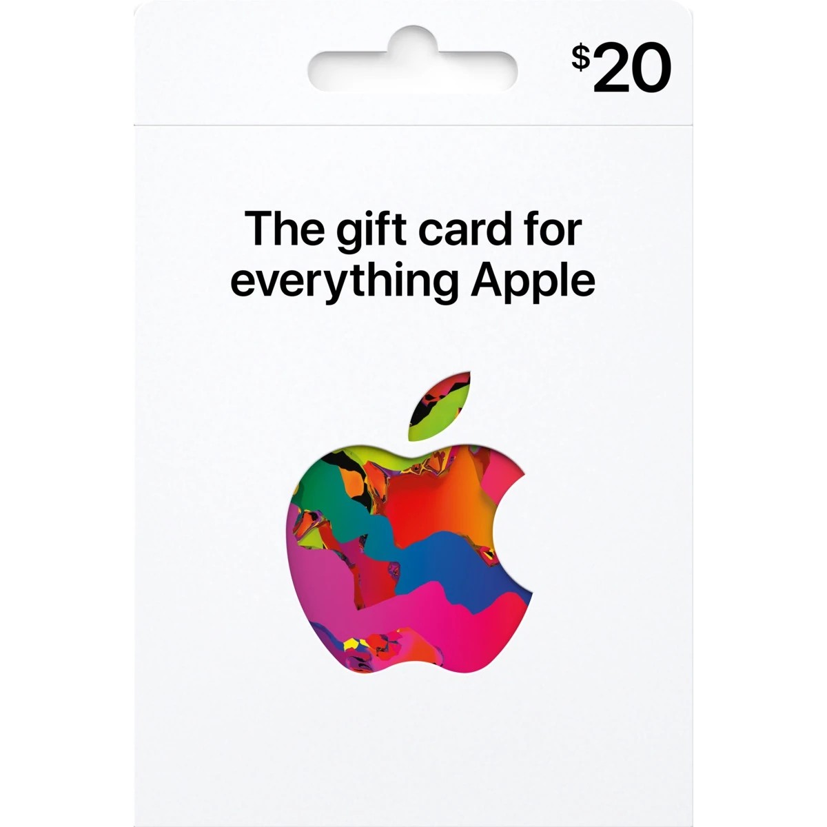 1 $20 iTunes Cards