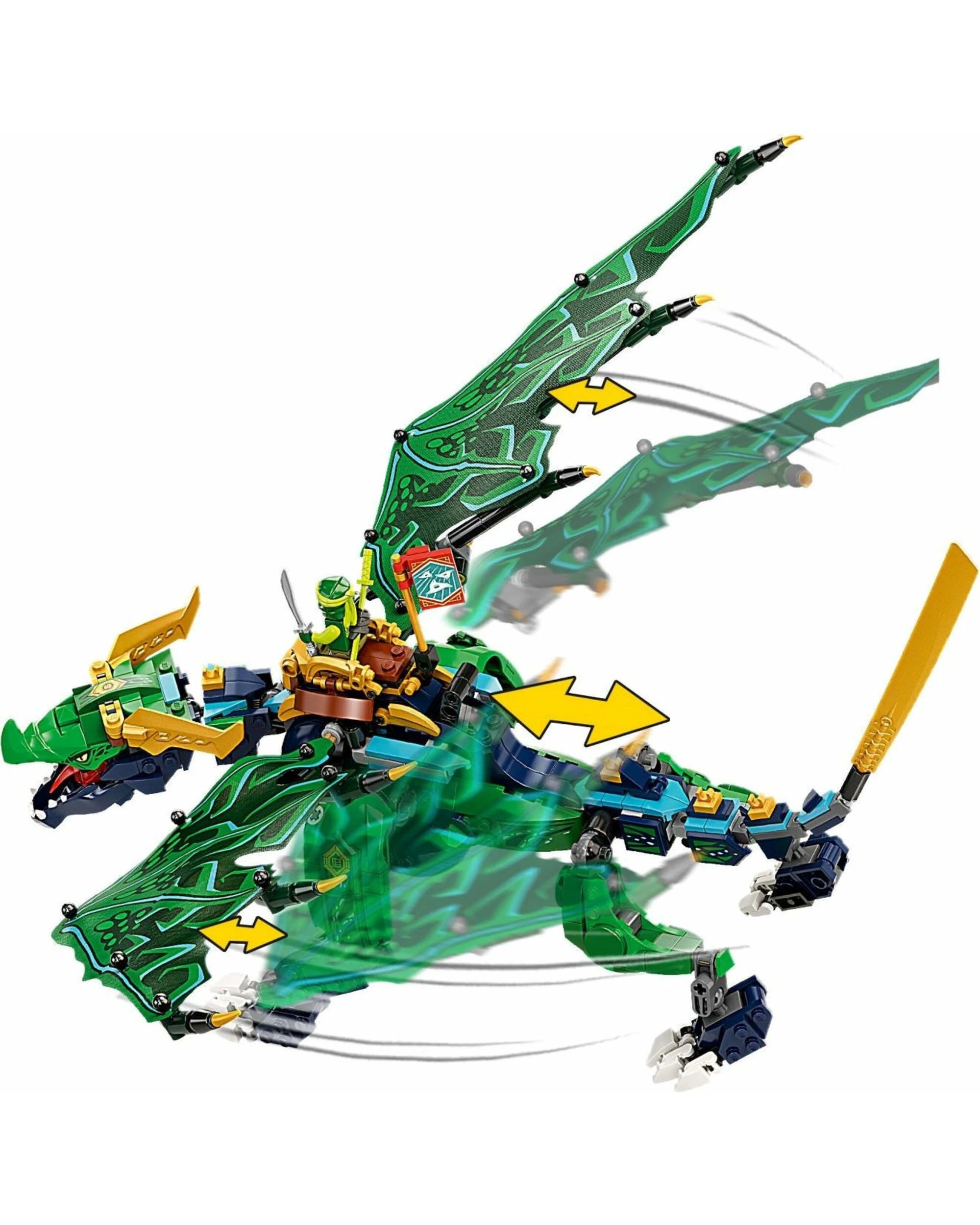 3 LEGO 71766 Ninjago Lloyd's Legendary Dragon - Lloyd, 3 of 5
