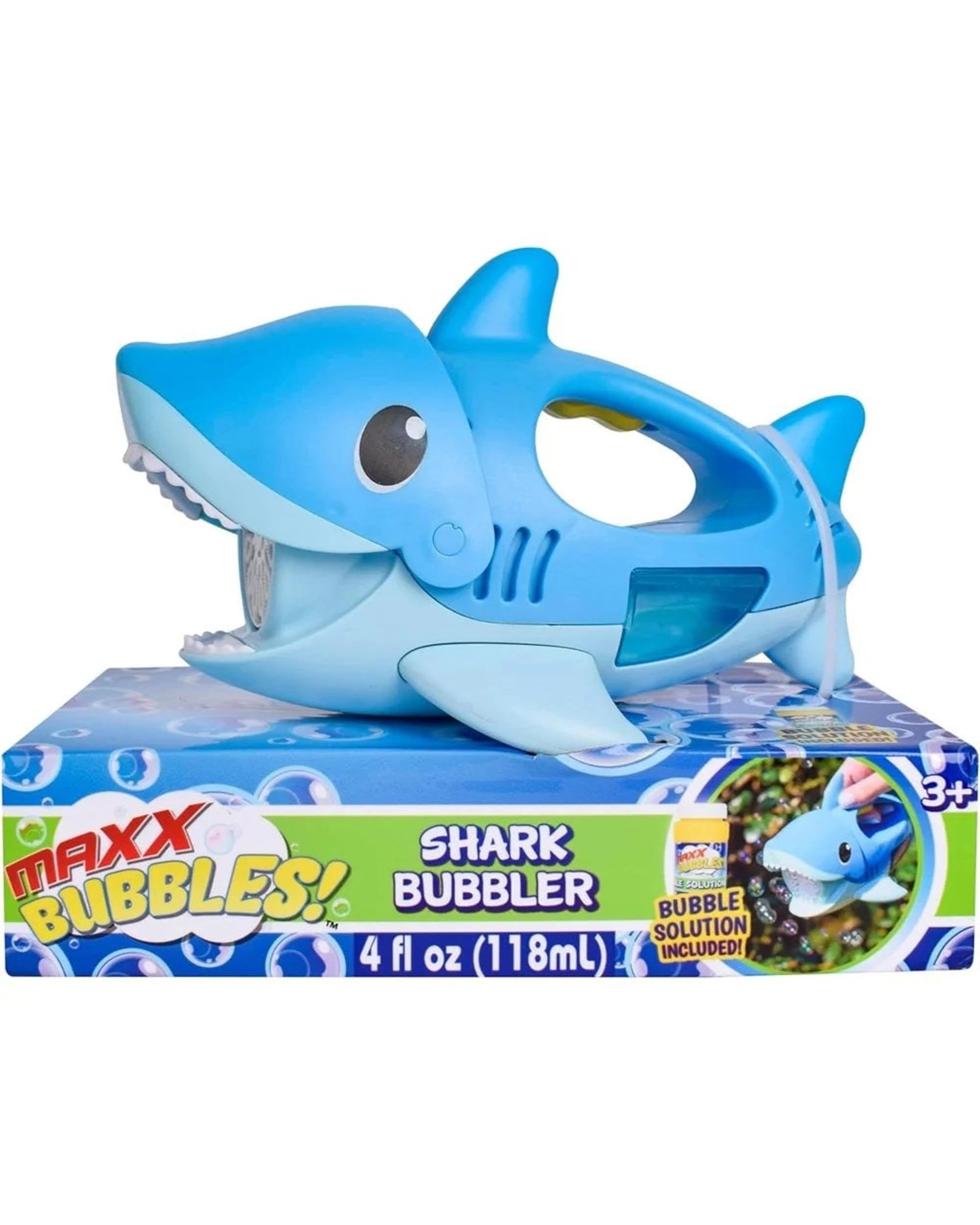1 Maxx Bubbles Handheld Shark Bubbler, 1 of 3