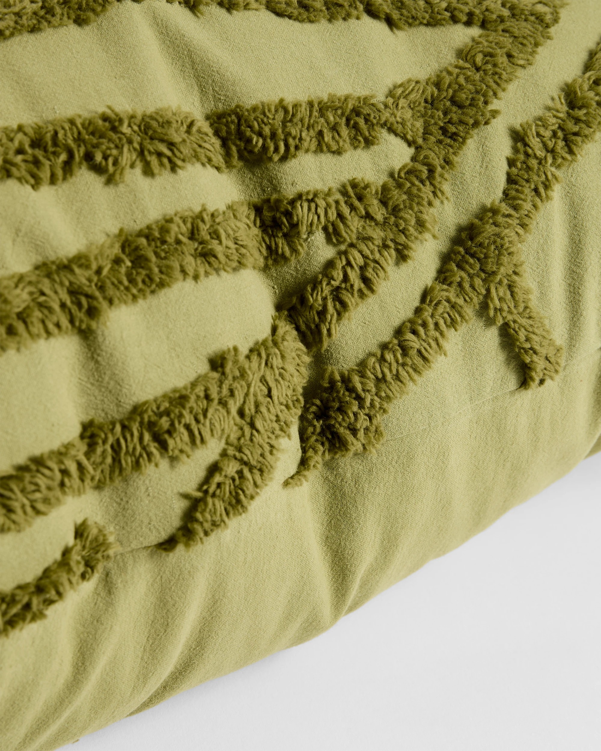 2 Target Oakley Cotton Textured Leaf European Pillowcase - One Size - Green, 2 of 2