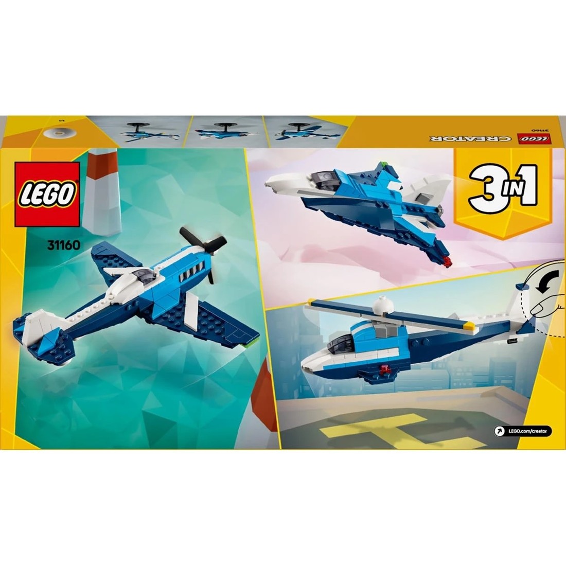 10 LEGO Creator Aircraft: Race Plane 31160, 10 of 10