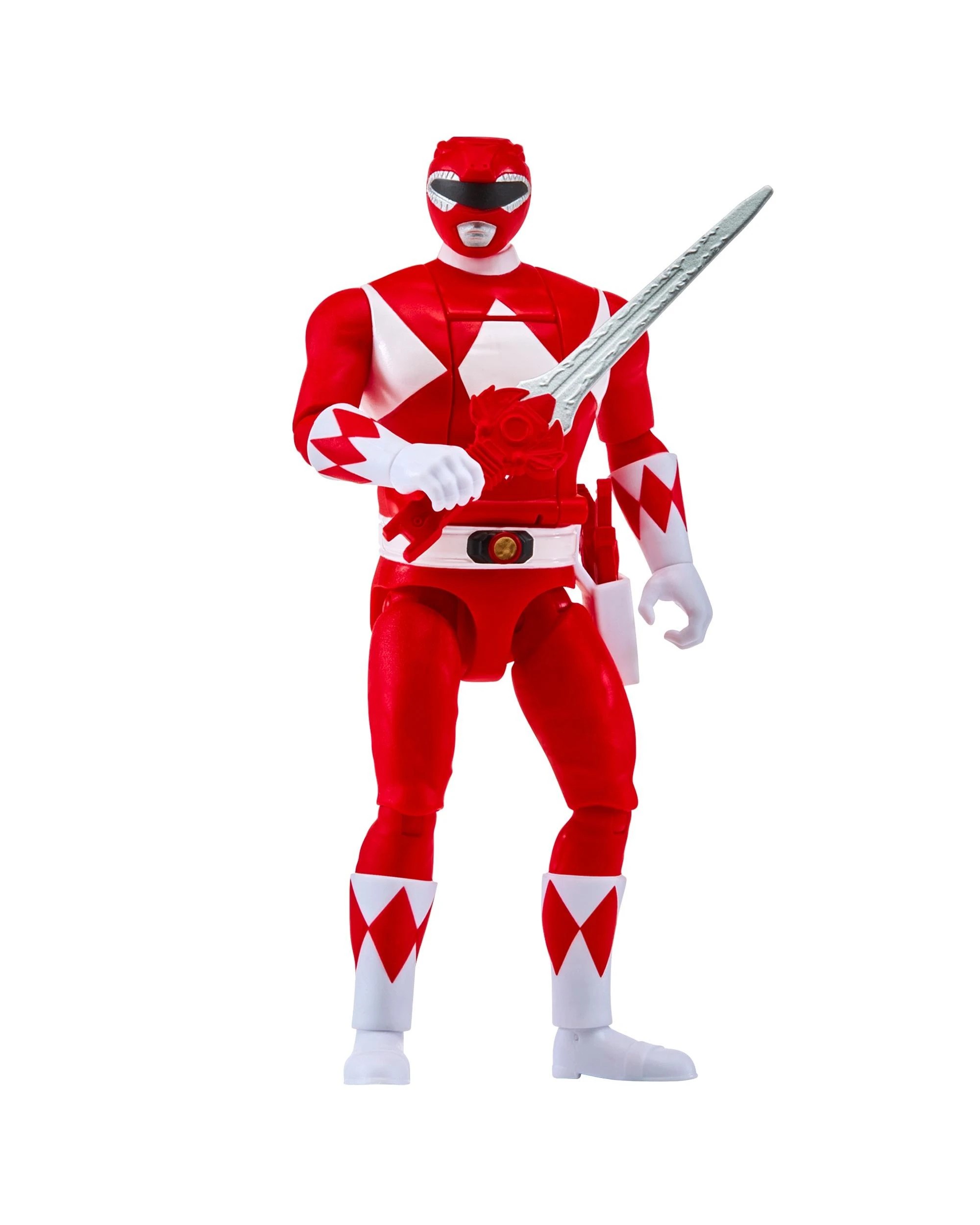 3 Mighty Morphin Power Rangers Re-Ignition Auto-Morphin Red Ranger Action Figure, 3 of 9