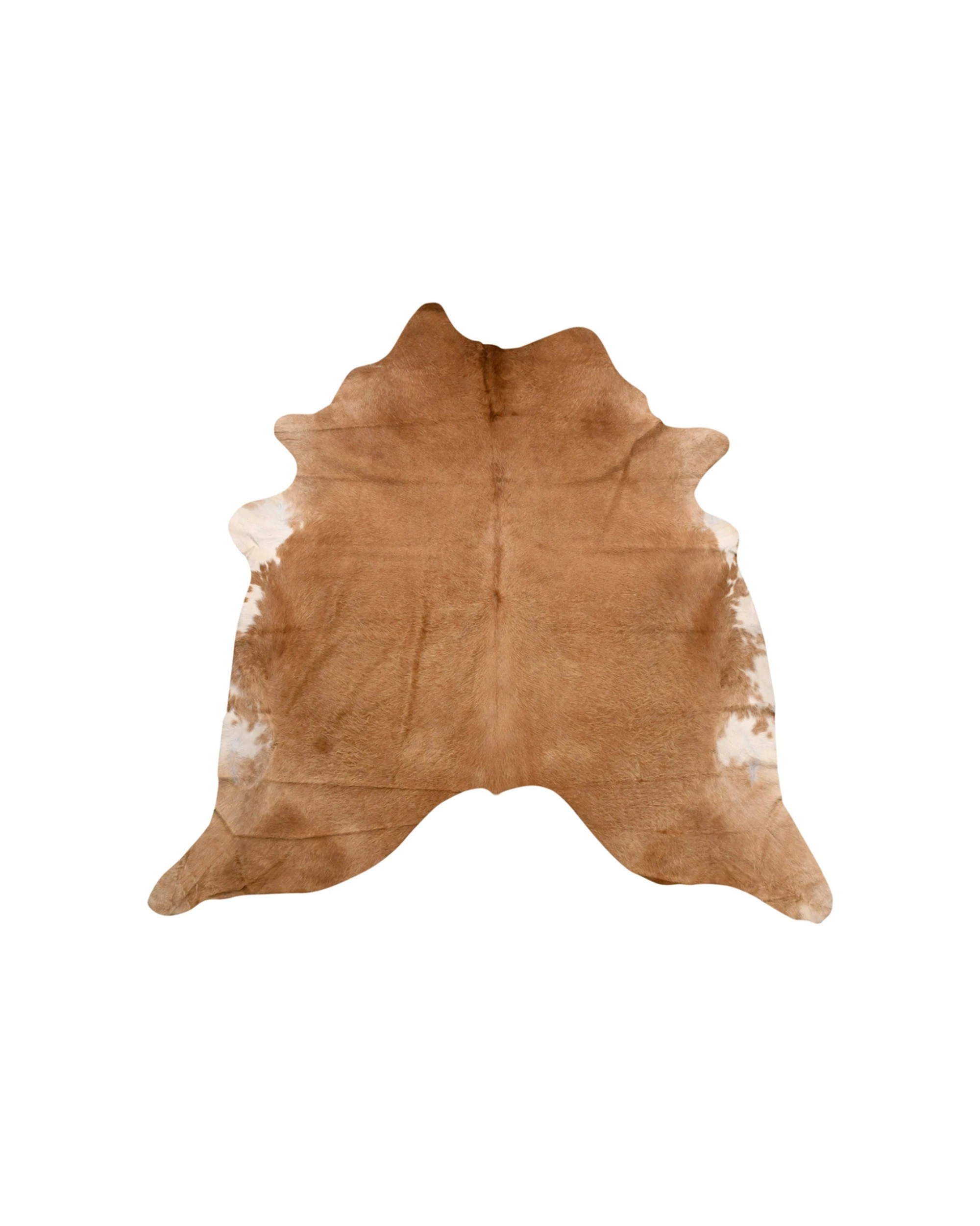 3 Boyle Genuine Cowhide Rug Handcrafted Durable Unique Indoor Rug - Beige, 3 of 5