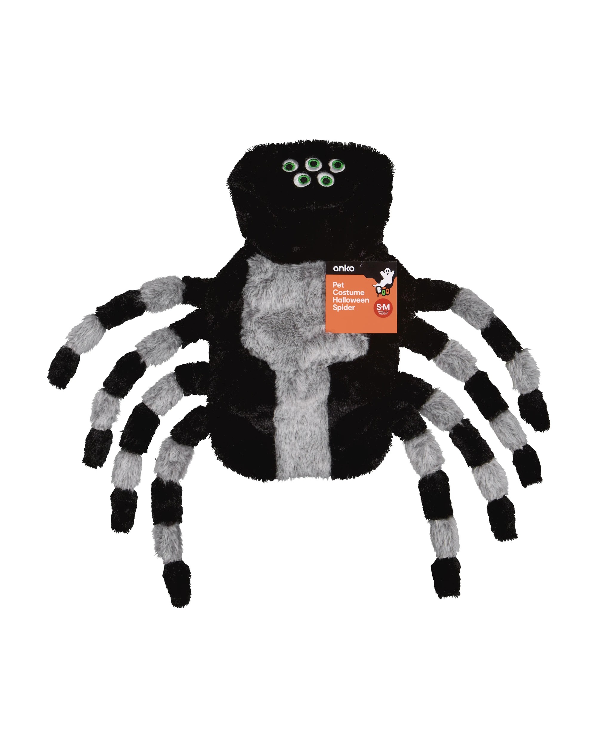 9 Pet Costume Halloween Spider - Small to Medium, 9 of 9