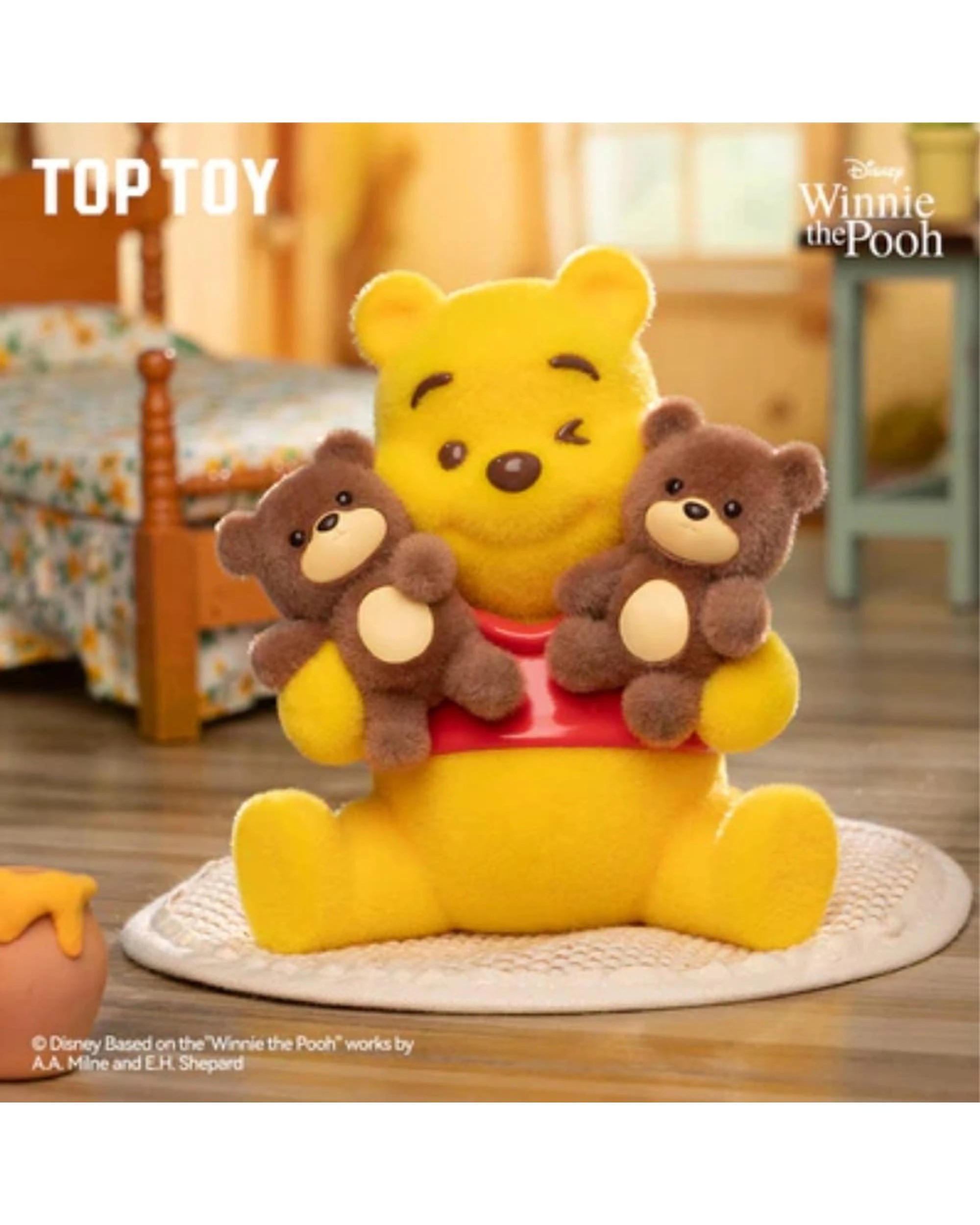 8 Top Toy Disney Winnie the Pooh Happy Time Series Figures Blind Box, 8 of 10