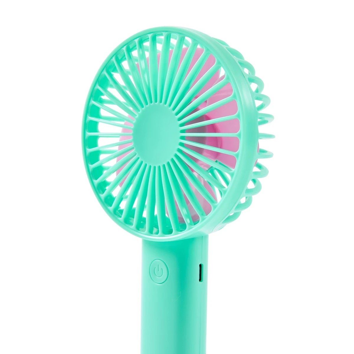 8 Handheld Fan - Green, 8 of 10