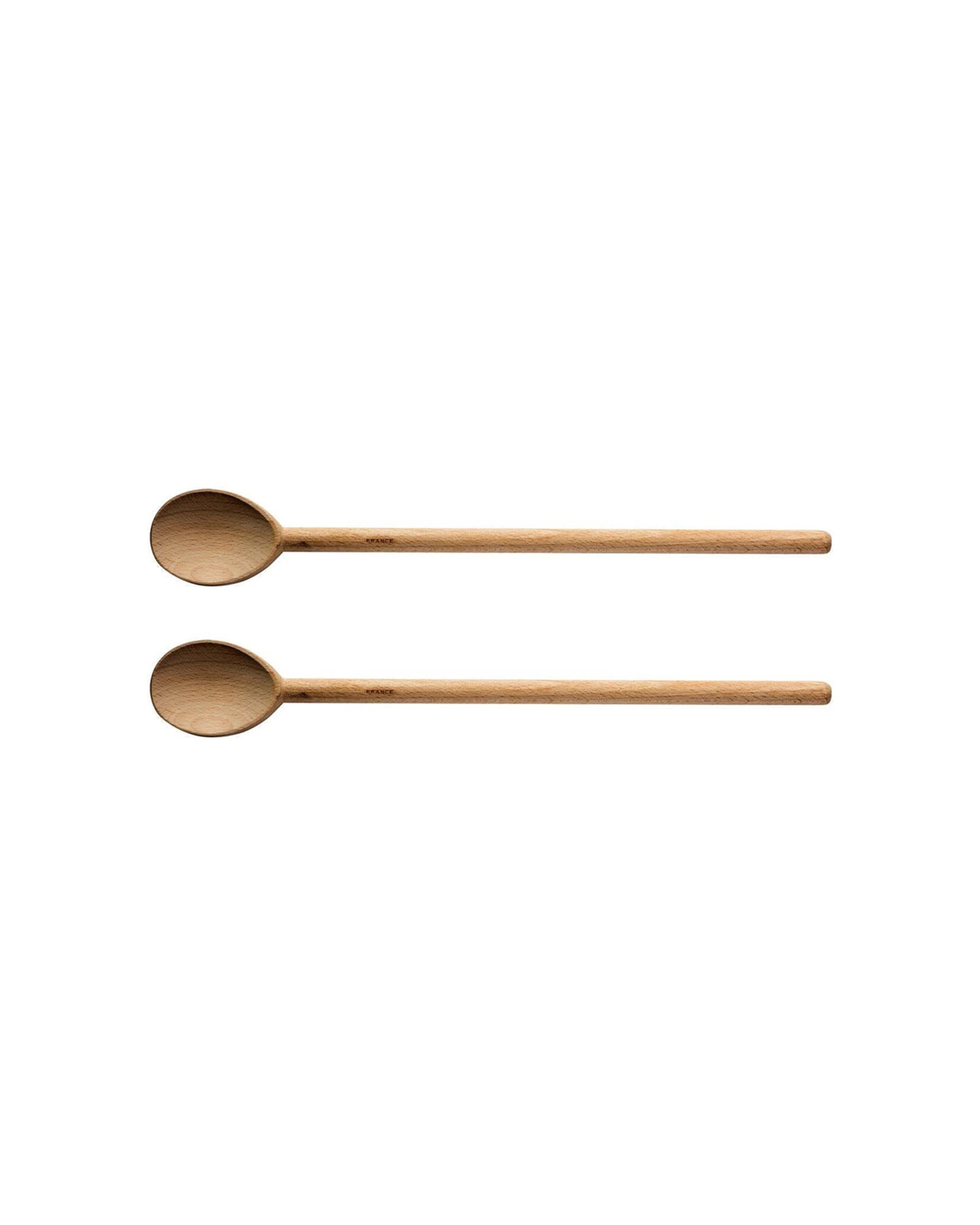 1 Avanti 2PK 40cm Beechwood Spoon Cooking Utensil Regular Wooden Kitchen Tool Set - Natural, 1 of 1