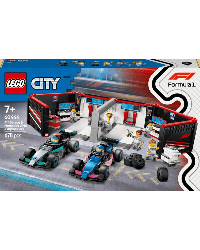 LEGO City F1 Garage & Mercedes-AMG & Alpine Cars 6
